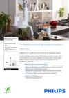 Philips HR 1647 Брошюра
