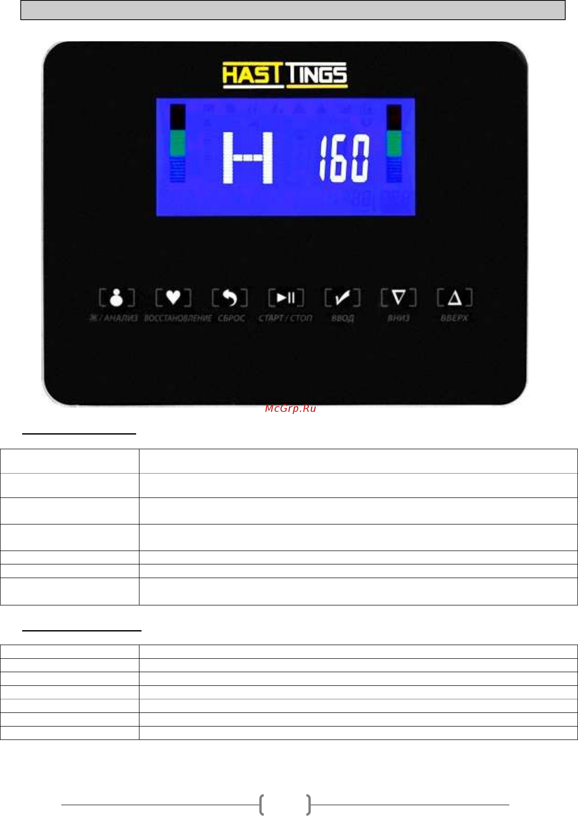 Hasttings Wega RS400 [10/22] Ватт watt отображает диапазон 0 999 настраиваемый диапазон 10 350