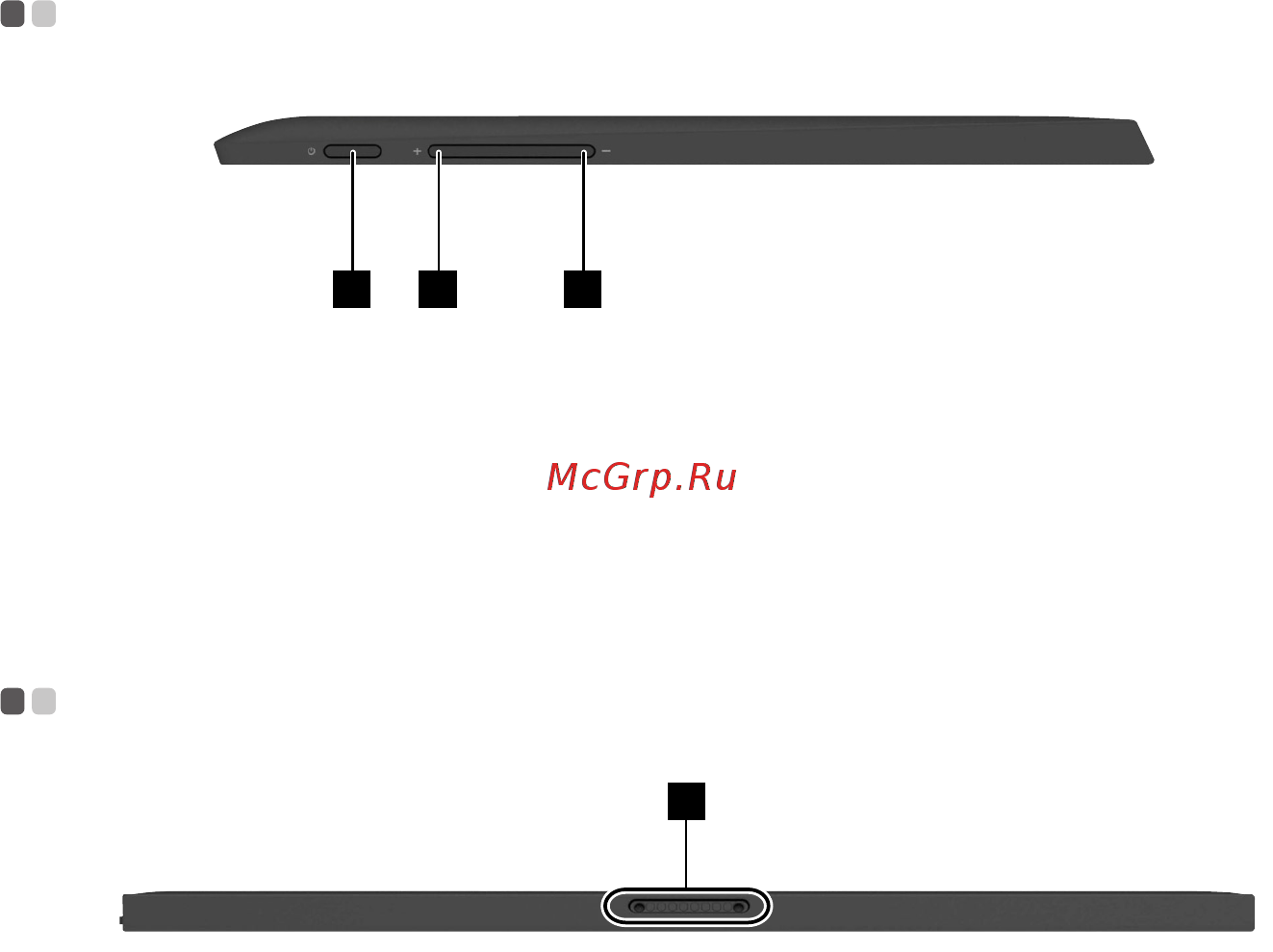 Lenovo MIIX3-1030 WiFi [9/36] Вид справа