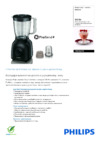 Philips HR 2102/90 Брошюра