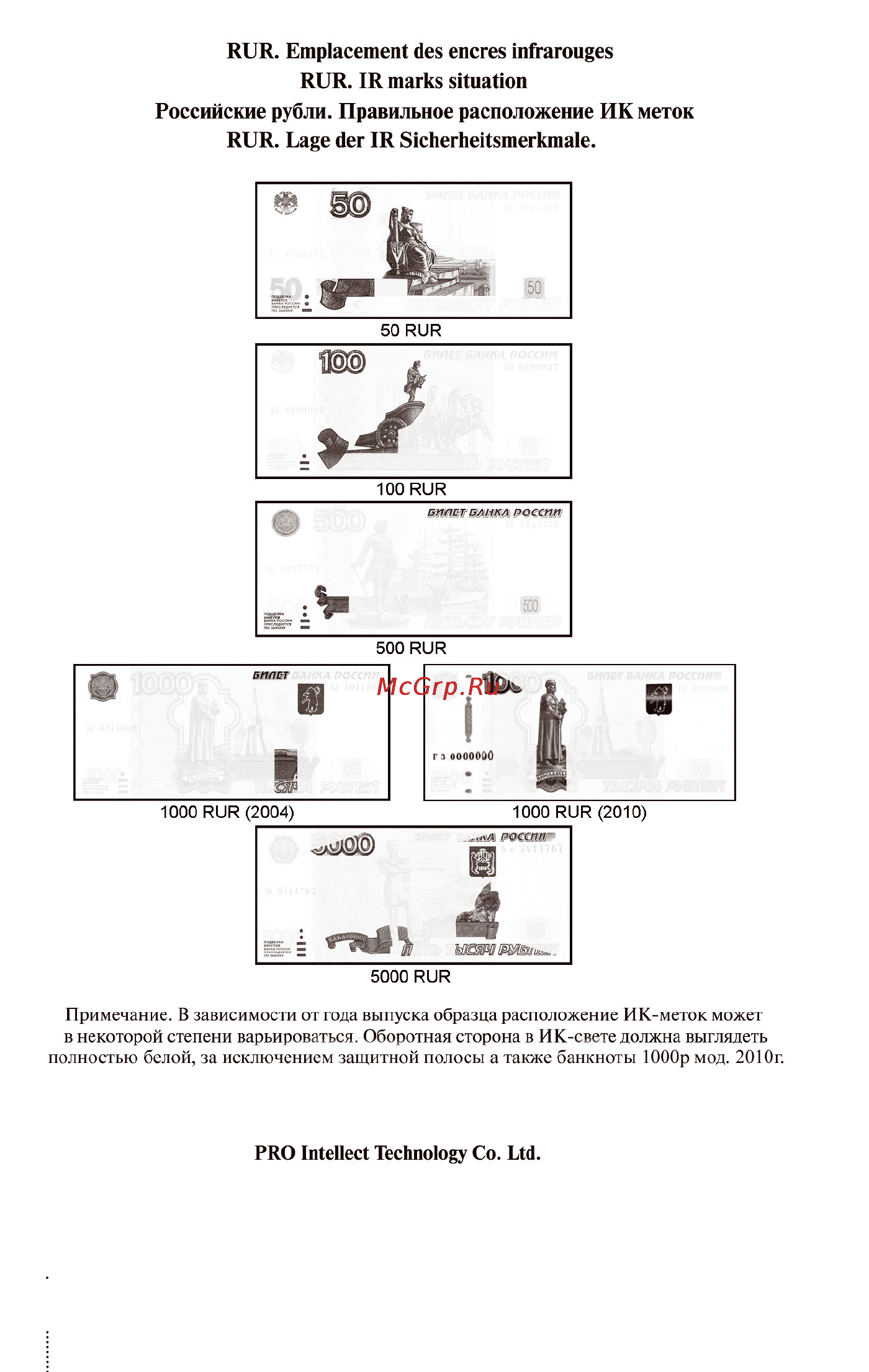 PRO COBRA 1400IR LCD Инструкция по эксплуатации онлайн [18/20] 121499