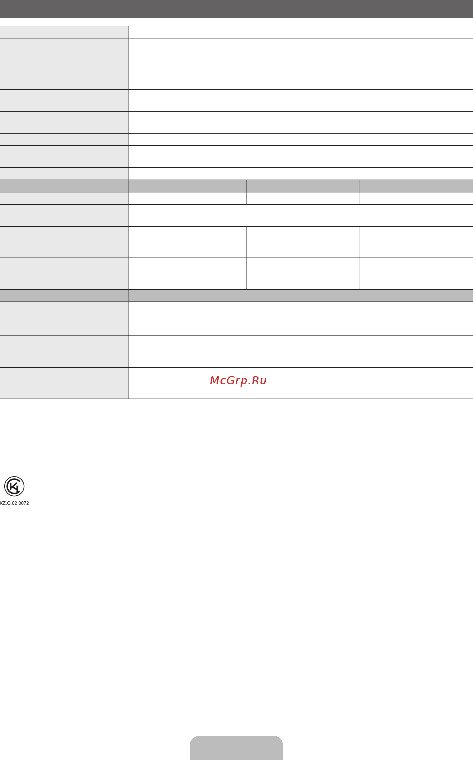 Samsung UE-32 D6100SW [83/84] Өндіруші құрылғының дизайны мен техникалық сипаттамаларын алдын ала ескертусіз өзгерте алады
