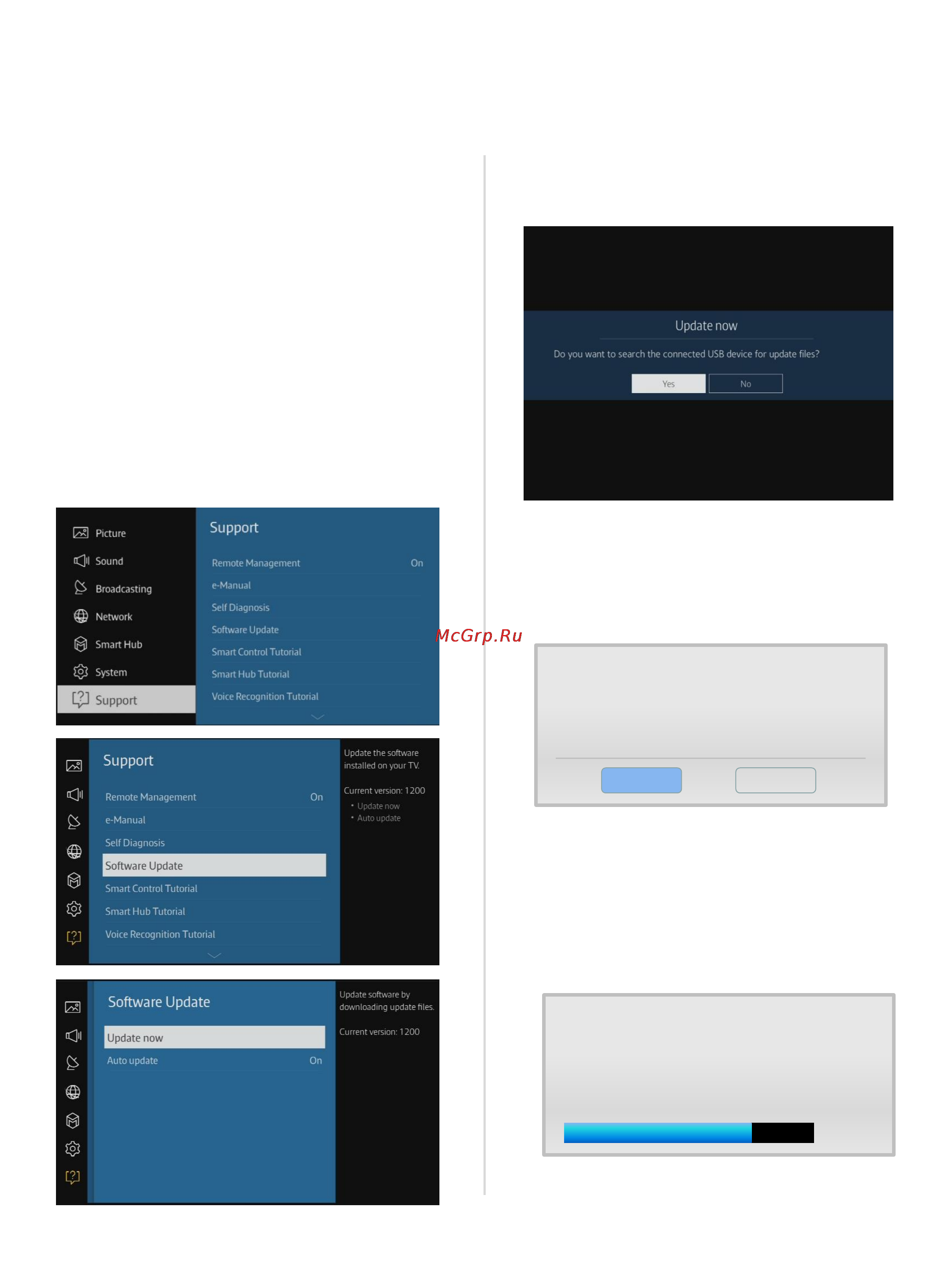 Samsung UE32J5550AU [3/5] Step2 how to upgrade the firmware by usb