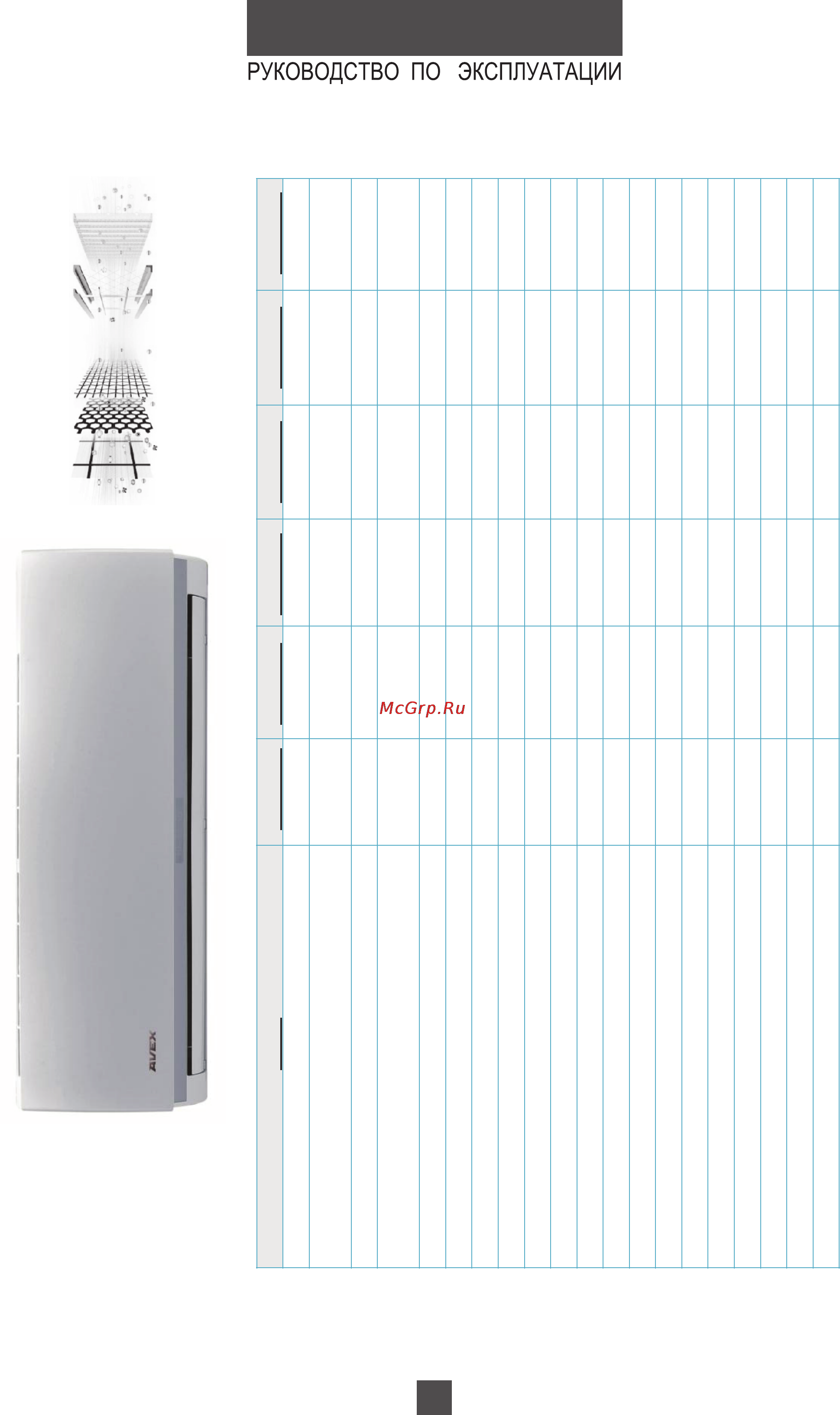 Avex AC-12CH Vita [4/30] Технические характеристики
