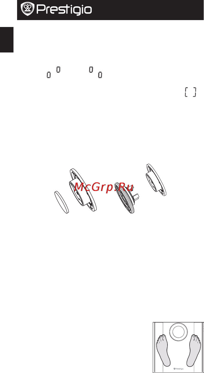 Prestigio SMART Body Fat Scale (PHCBFS) [8/120] Измерения