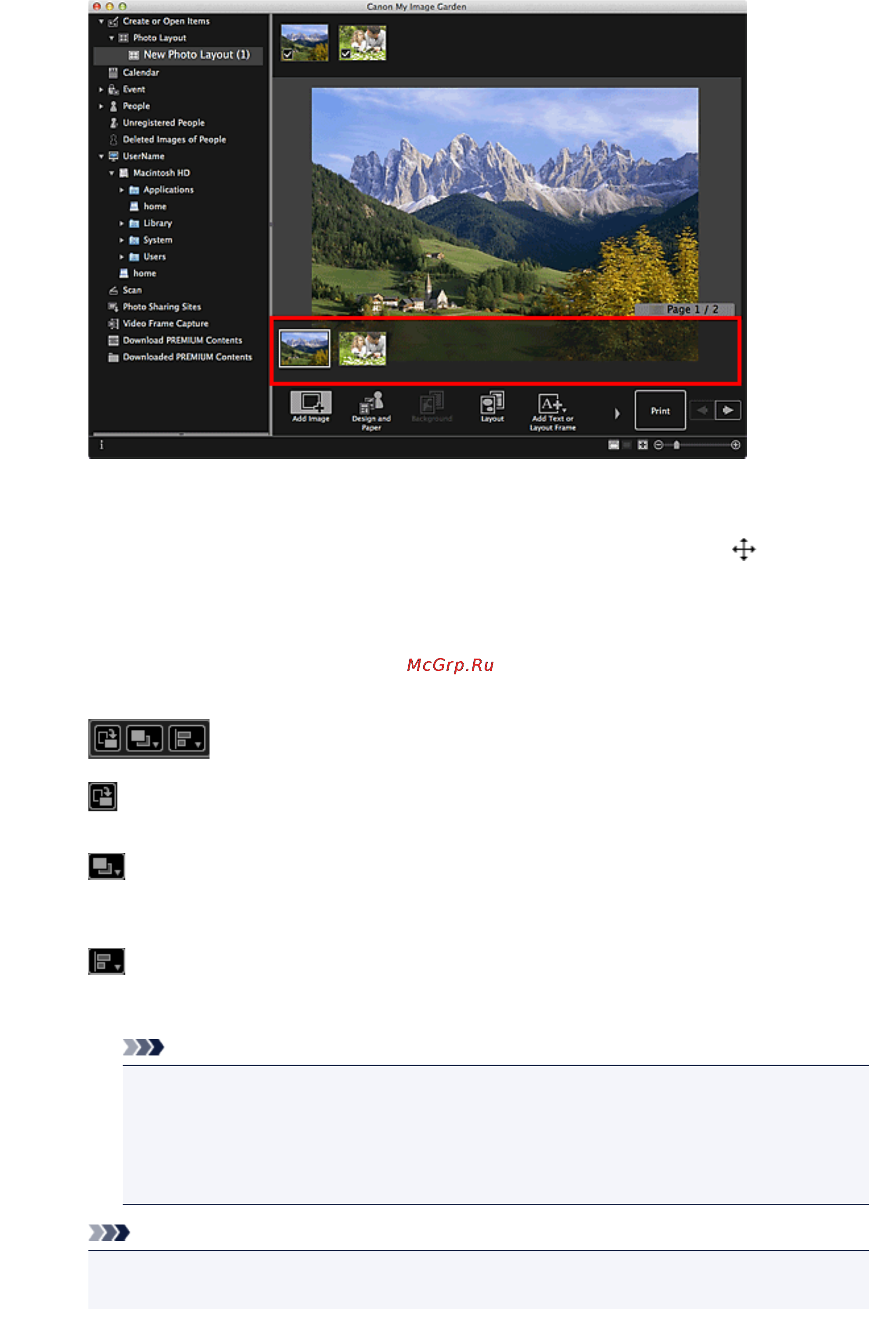 Canon Pixma MP230 [160/335] Примечание
