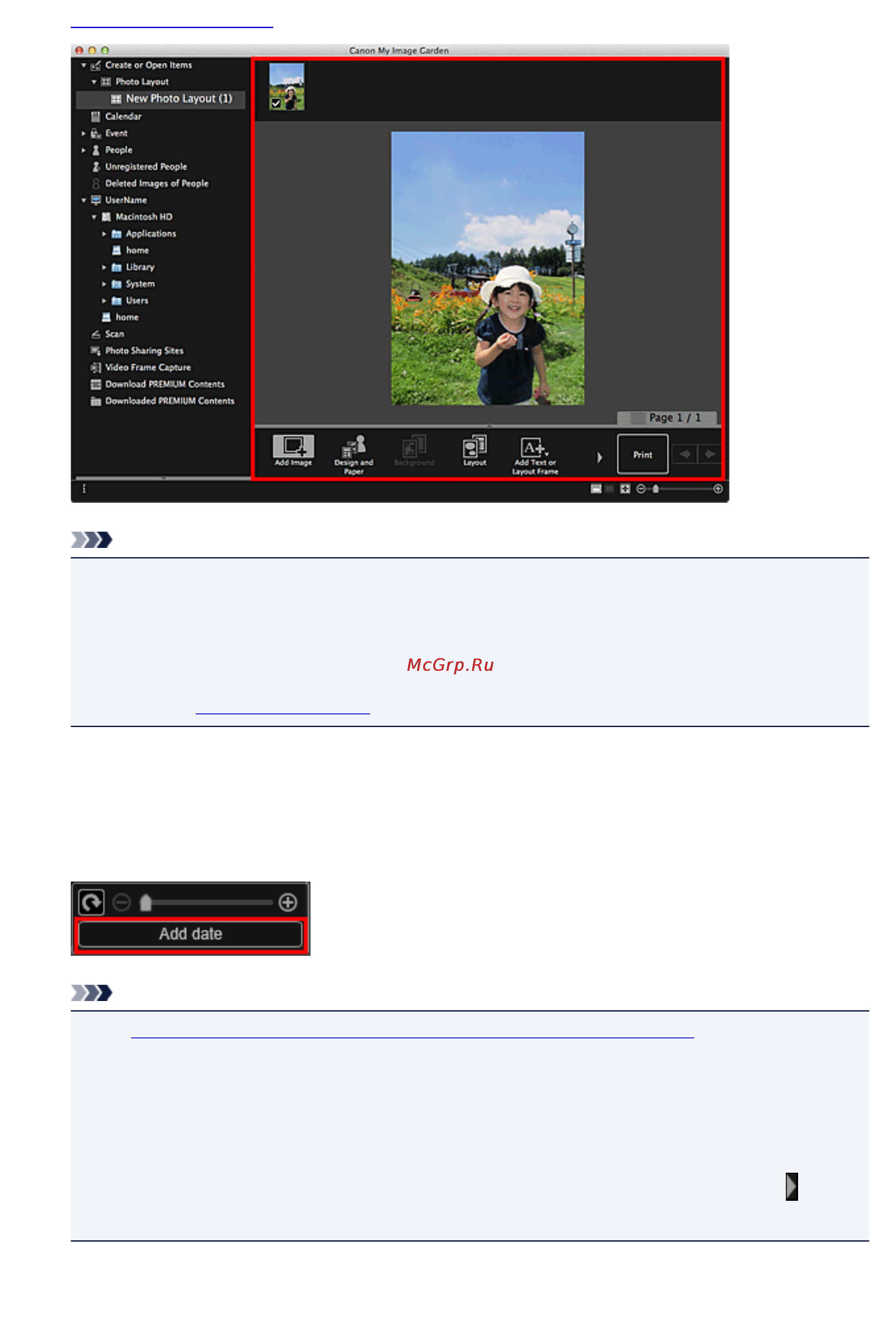 Canon Pixma MP230 [72/335] Примечание