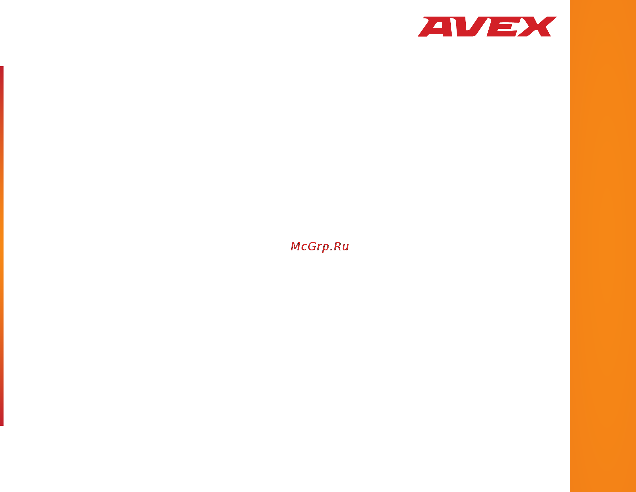 Avex JC-302 Инструкция по эксплуатации онлайн