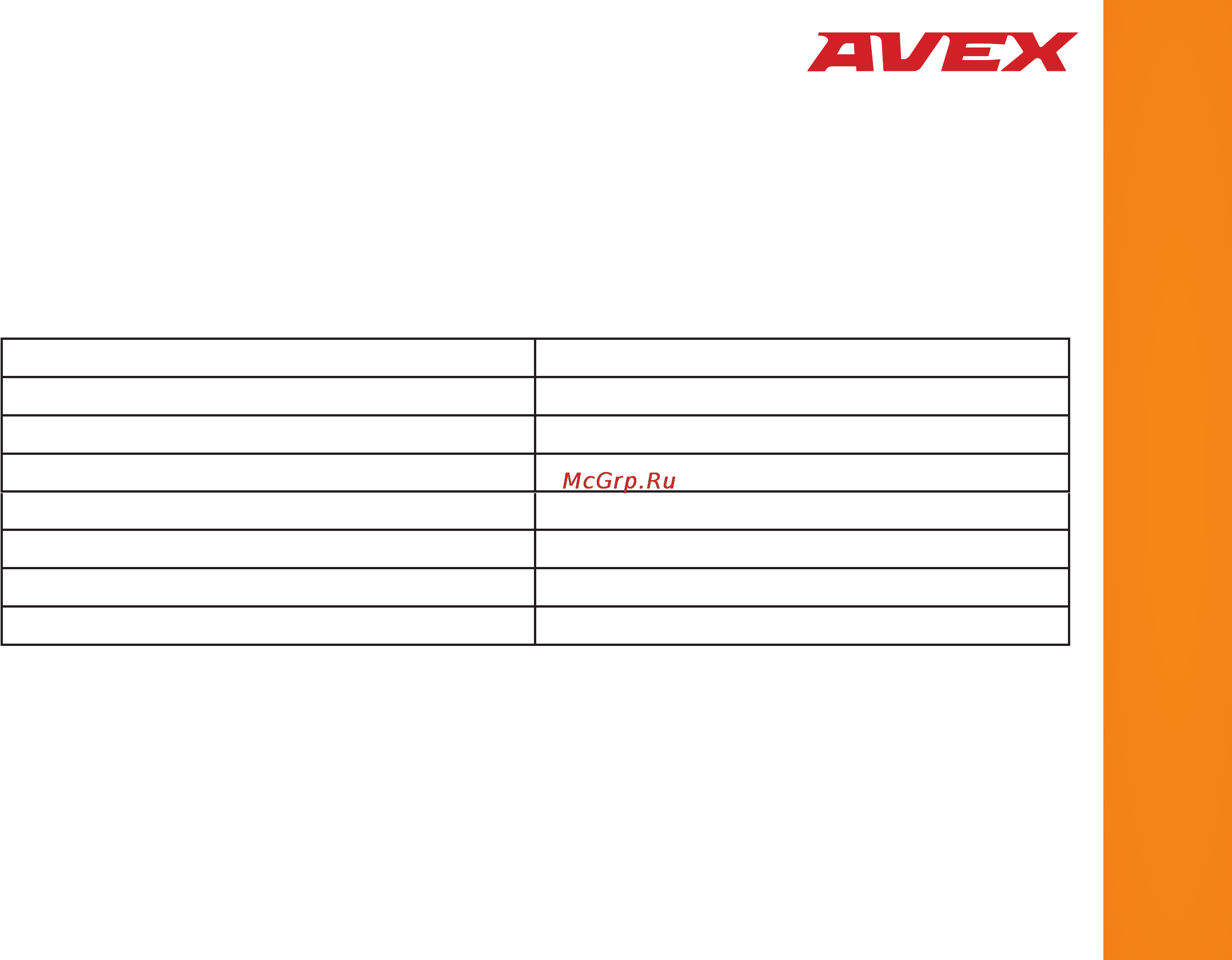 Avex JC-302 [3/28] Технические характеристики
