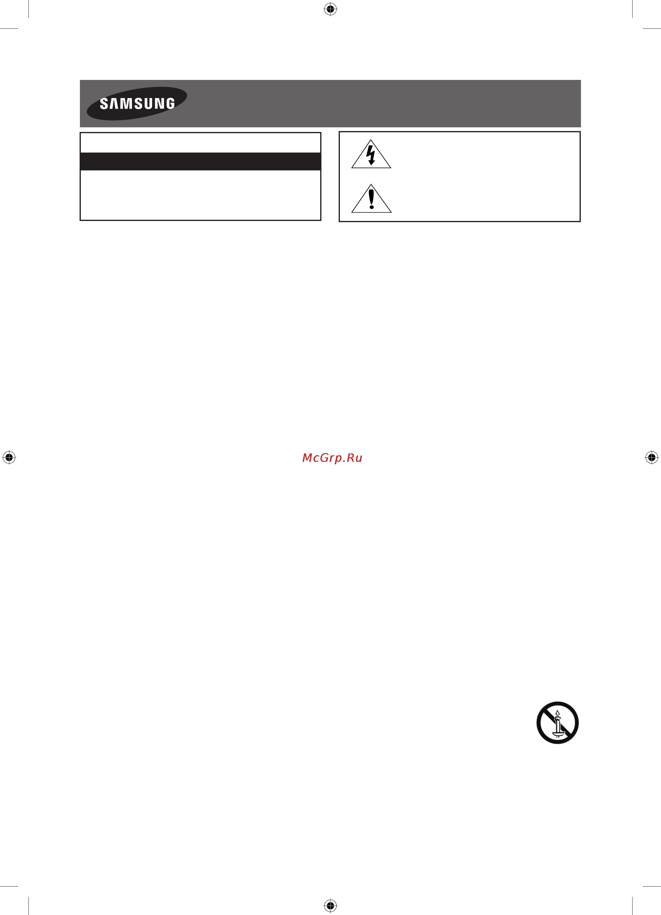 Samsung UE32J6500AU [28/40] Warning important safety instructions