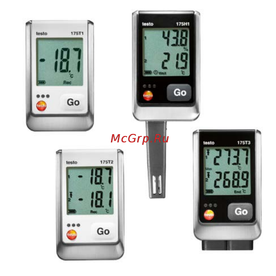Testo 175 H1 Руководство по эксплуатации онлайн