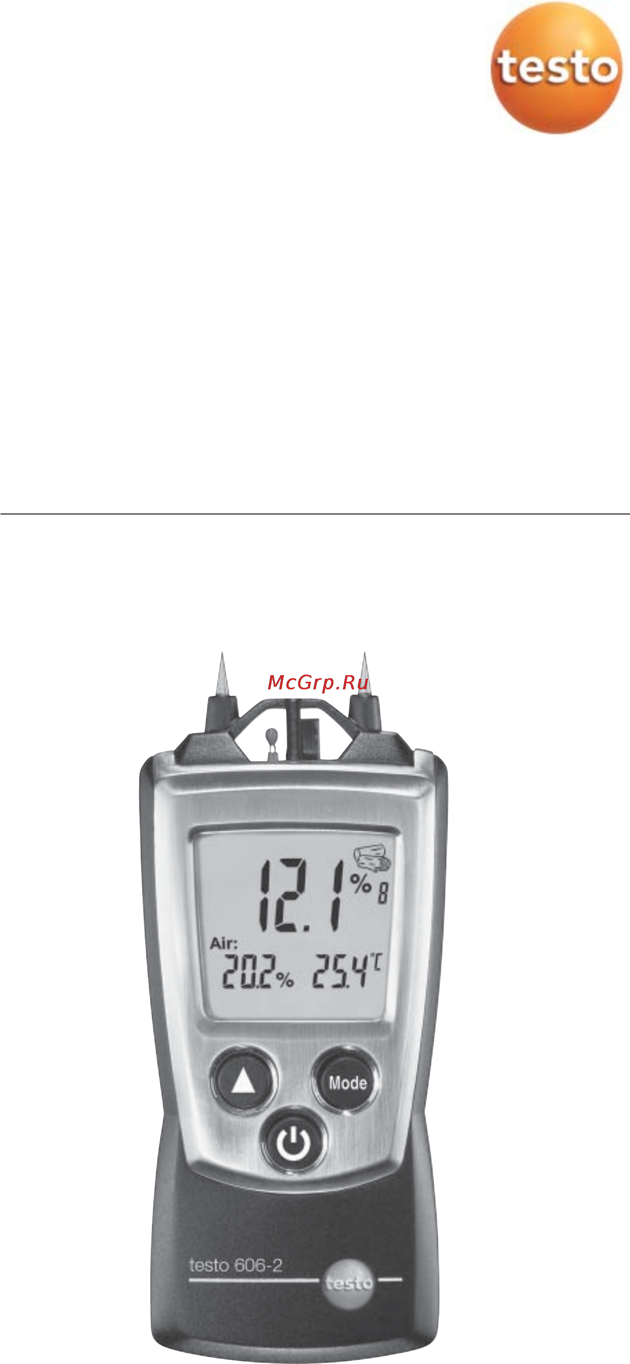 Testo 606-2 Руководство по эксплуатации онлайн