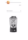 Testo 810 Руководство по эксплуатации