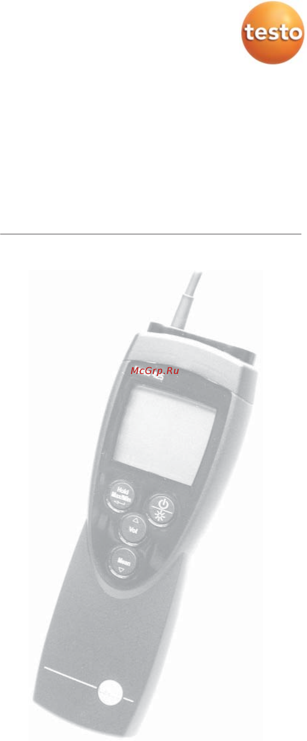 Testo 425 Руководство по эксплуатации онлайн