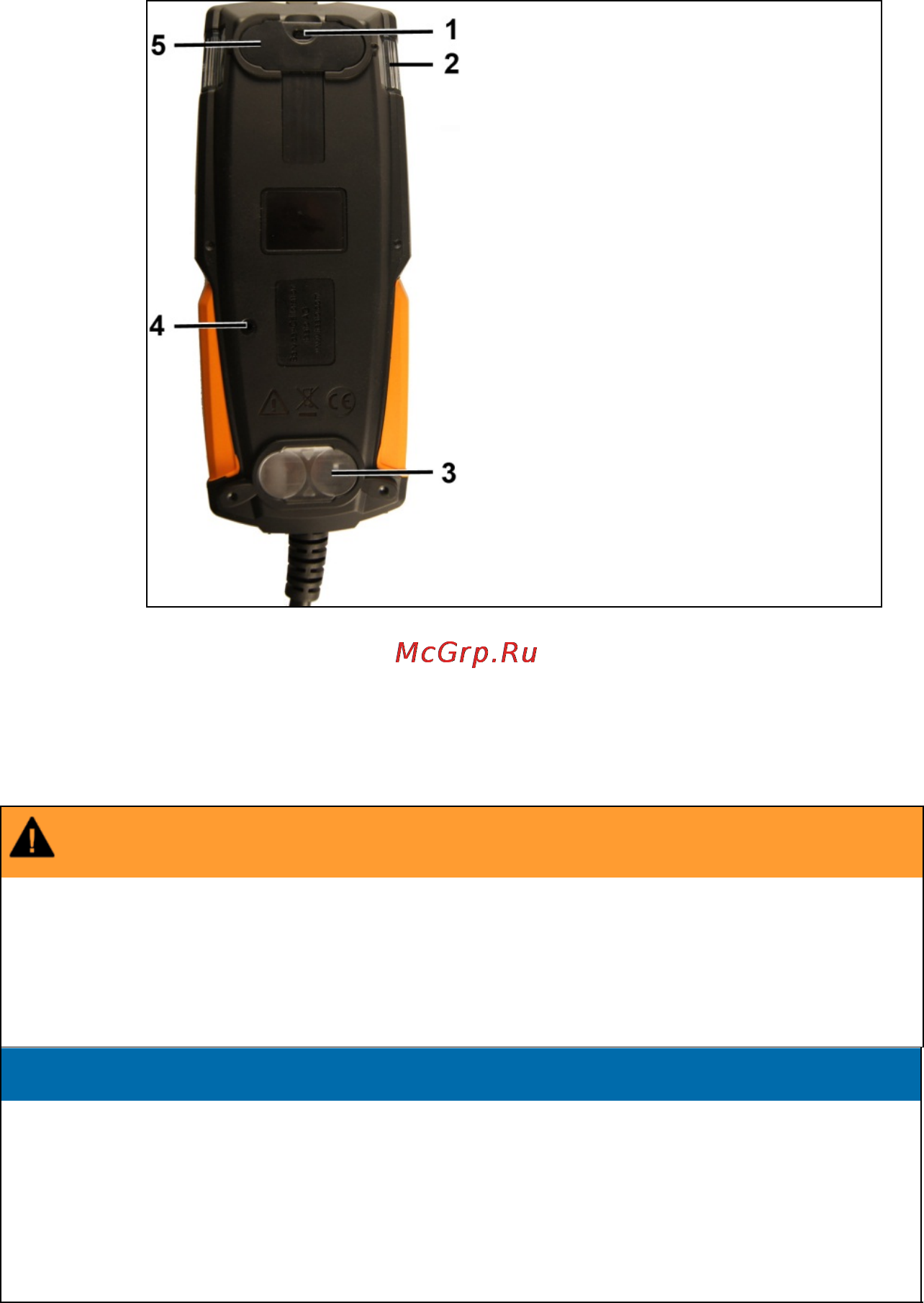 Testo 310 [14/34] Вид сзади