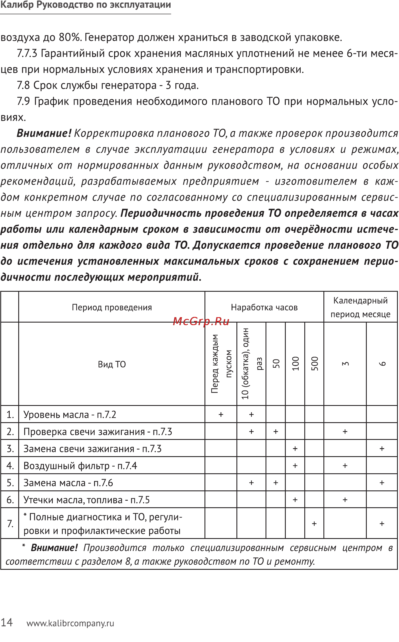 Калибр БЭГ- 1000ИК Руководство по эксплуатации онлайн [14/23] 122454