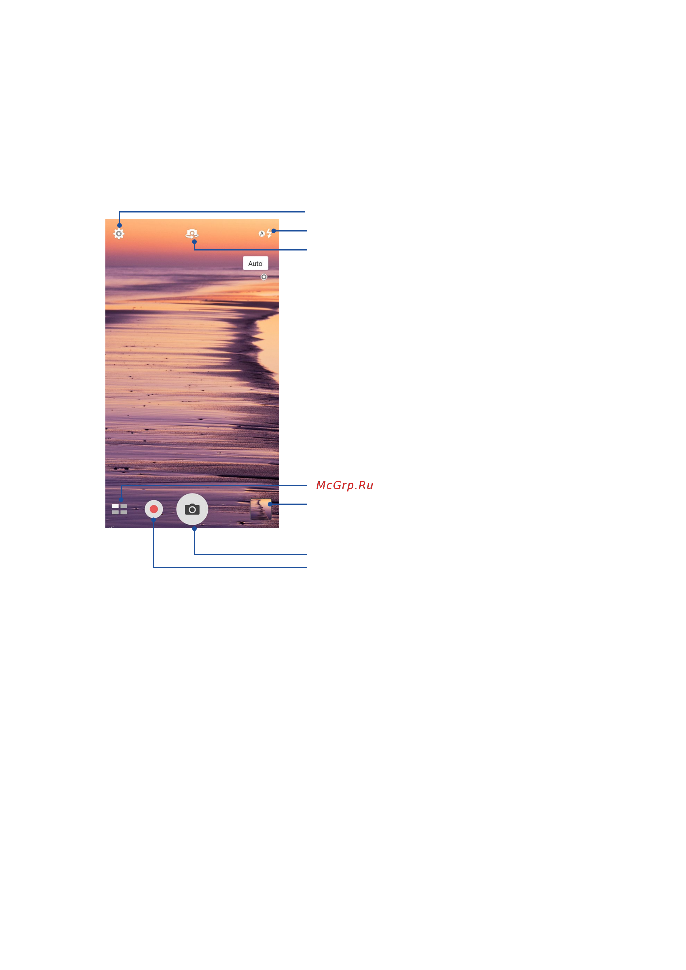 Asus ZenFone 2 Laser (ZE500KL) [102/158] Главный экран камеры