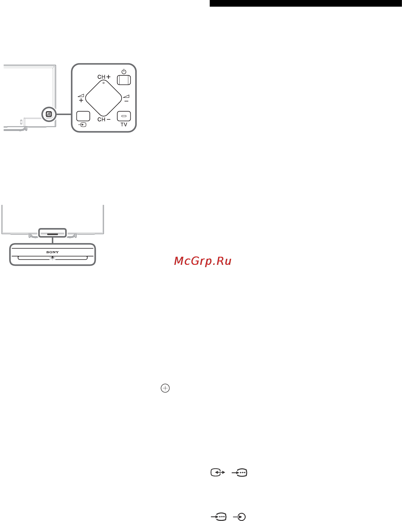 Sony KD49X8305C [40/44] Система панелі