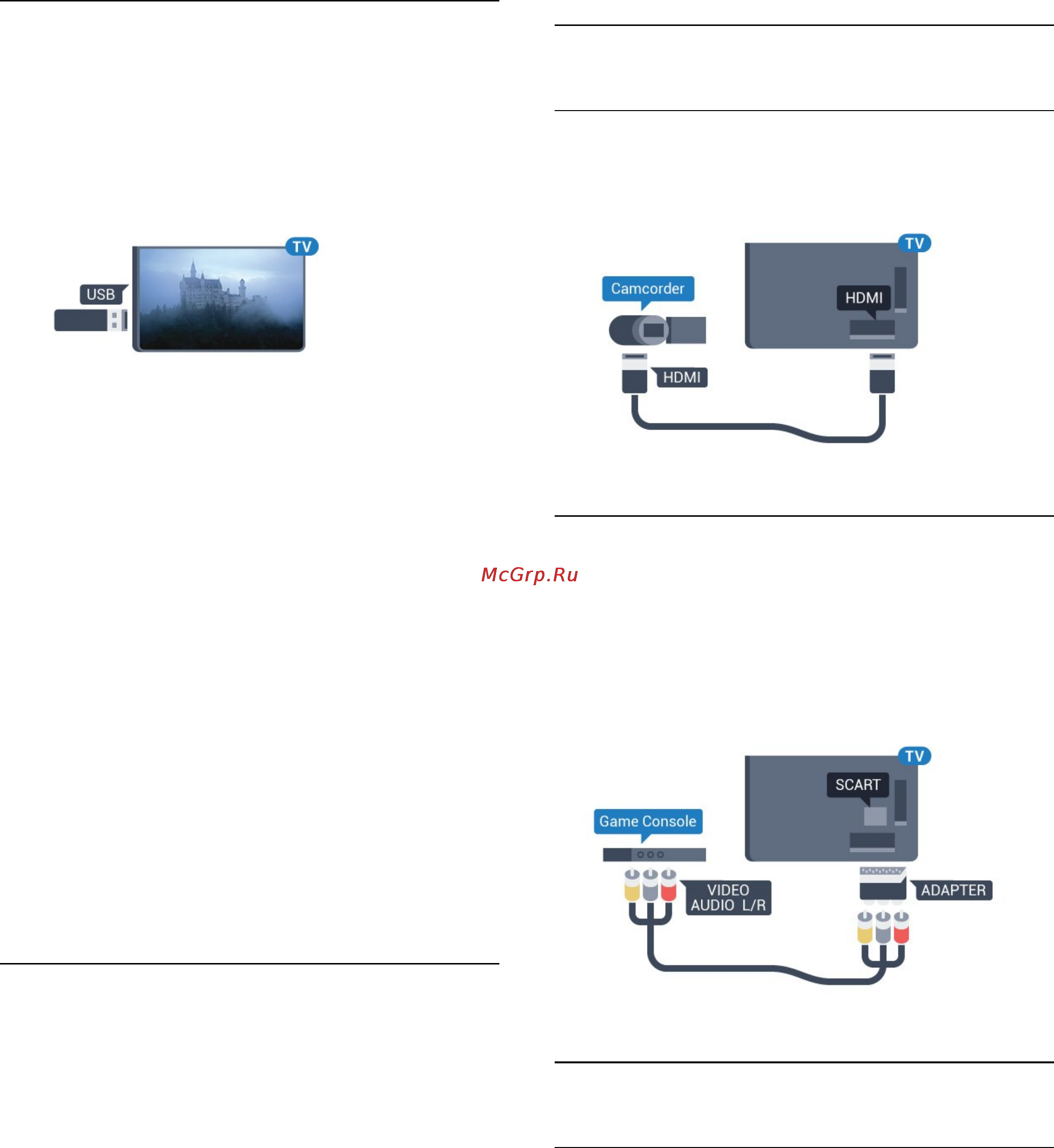 Philips 50PUT6400 [24/105] Флэш накопитель usb