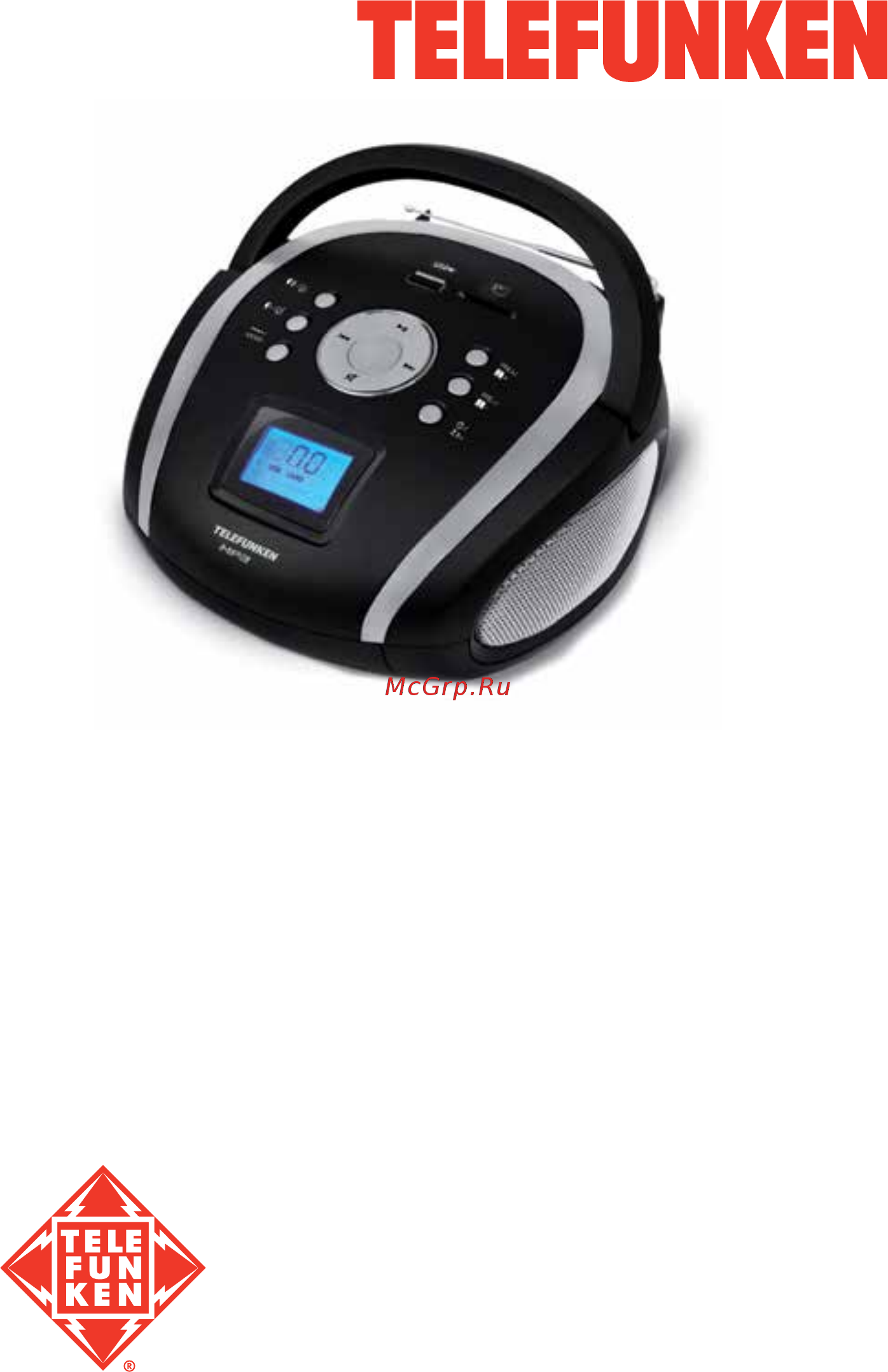 Telefunken TF-SRP3449 Black Инструкция по эксплуатации онлайн