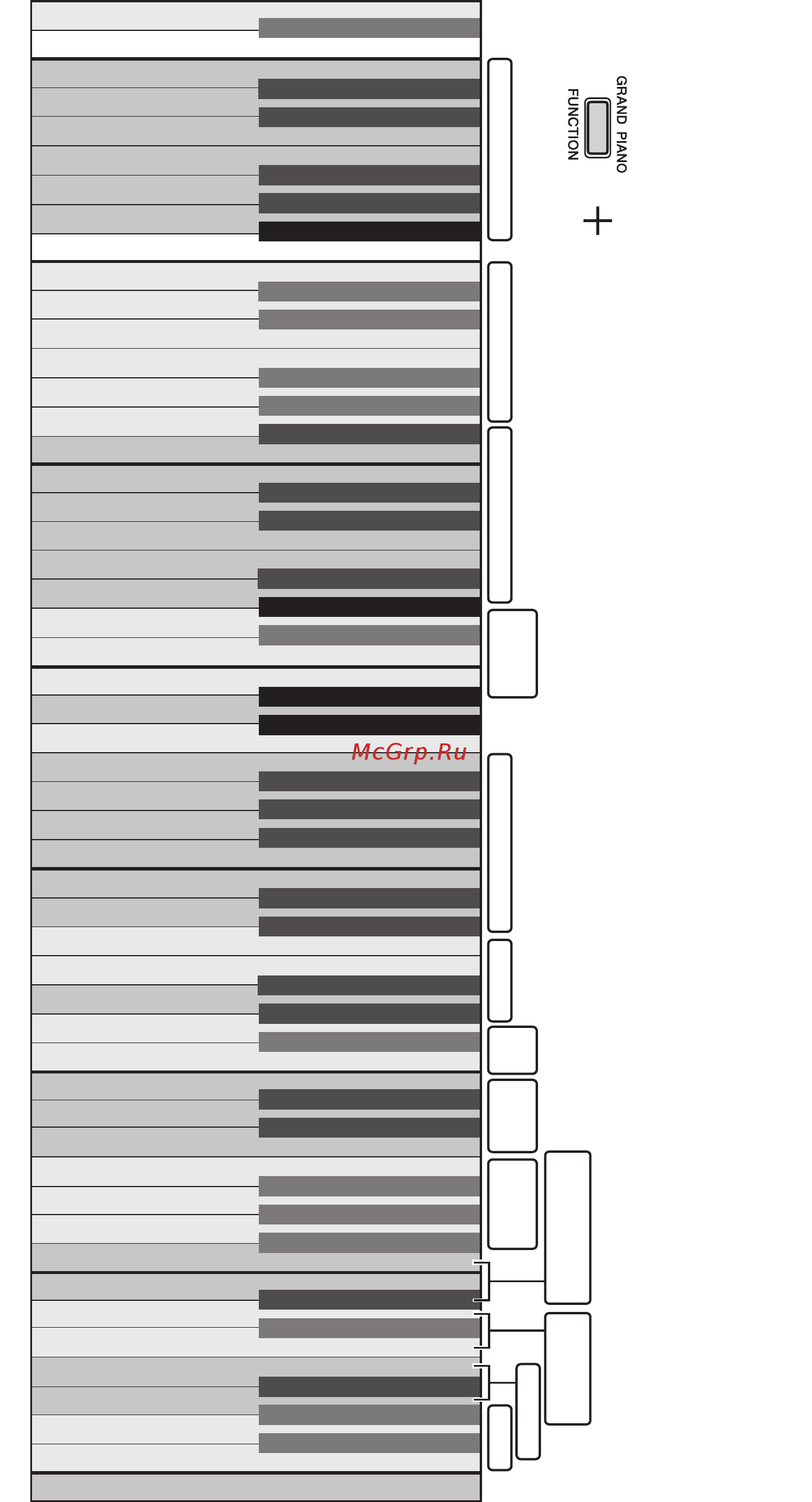 Yamaha P-45 [22/26] Краткое руководство по эксплуатации