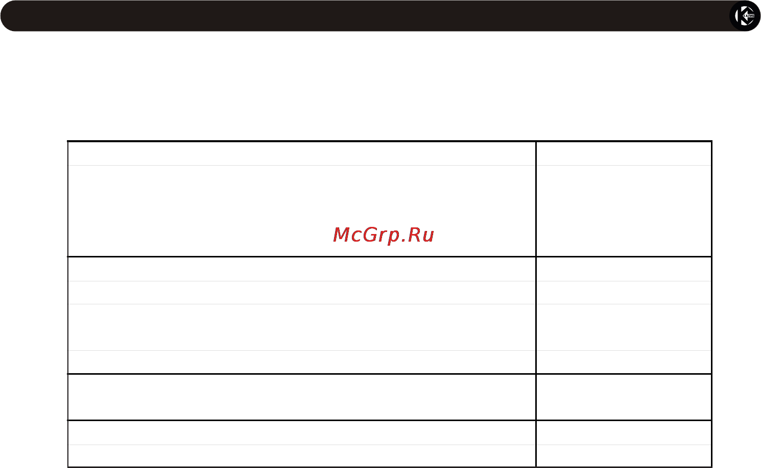Калибр ТВ 3/5 М ПРОМО Россия [6/16] Страница 6