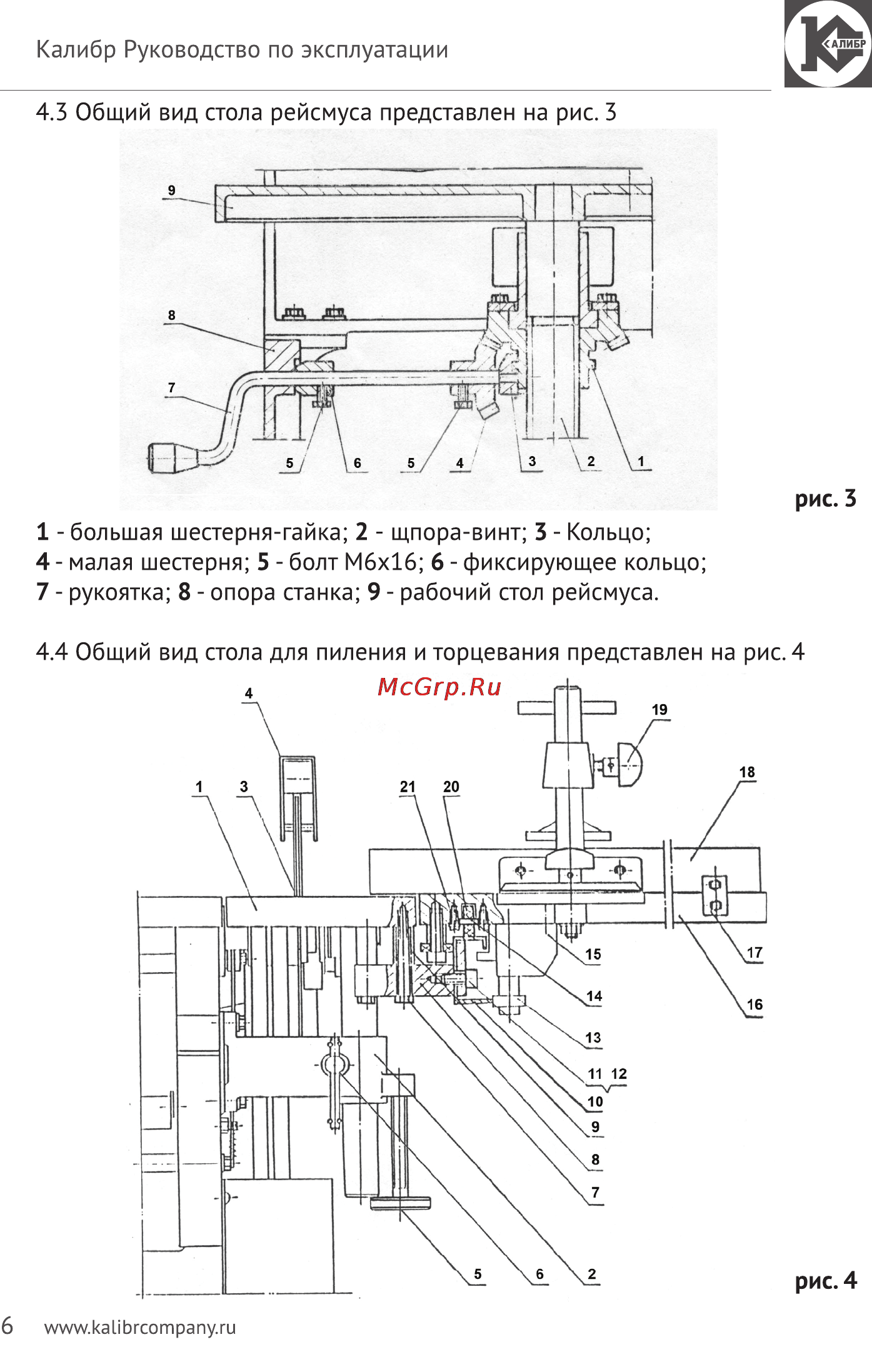 Калибр Мастер СЭДМ-2400/300РМ+ Руководство по эксплуатации онлайн [6/20] 123207