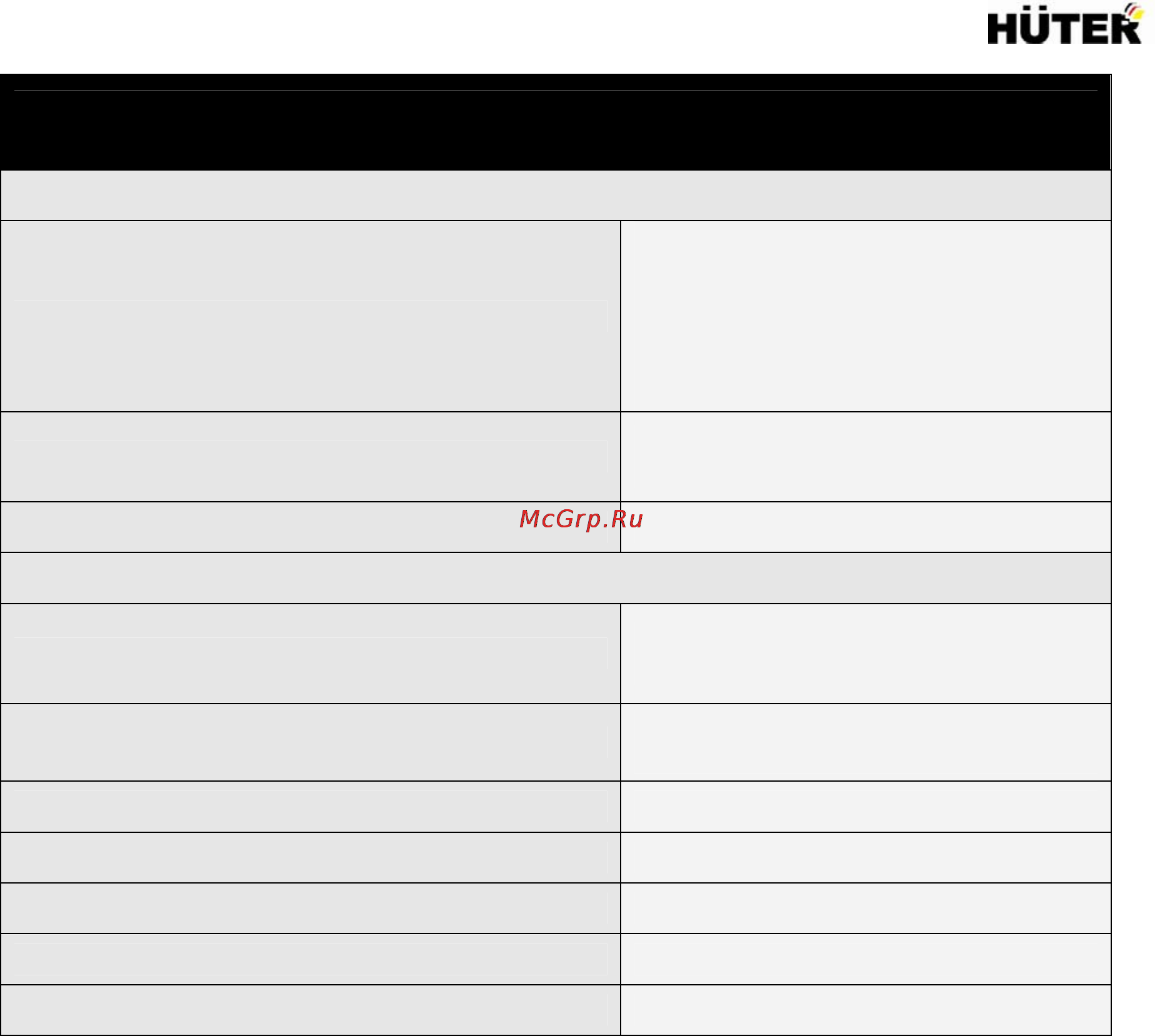 Huter dy2500l Инструкция по эксплуатации онлайн [7/40] 123251