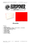 Europower EP 7000 LЕ Руководство пользователя