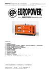 Europower EPS 103 DE/25 Руководство пользователя
