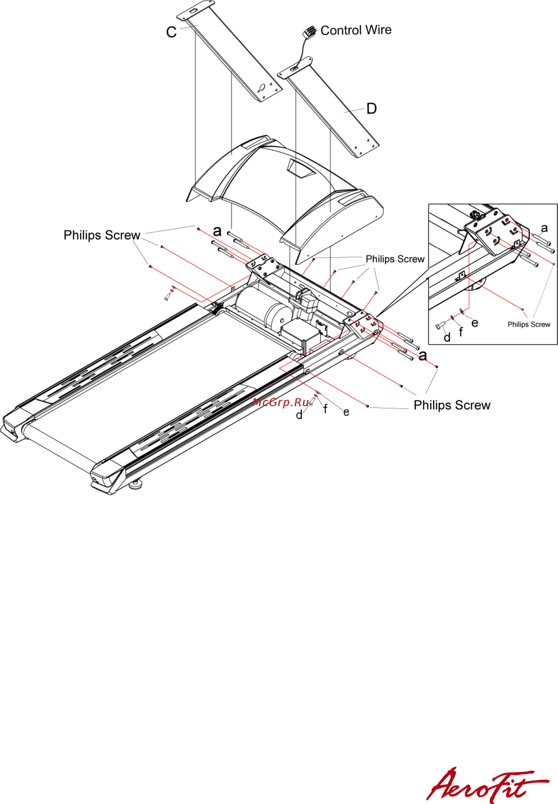 Aerofit 8800TM 10LC Руководство по эксплуатации онлайн [17/46] 123343