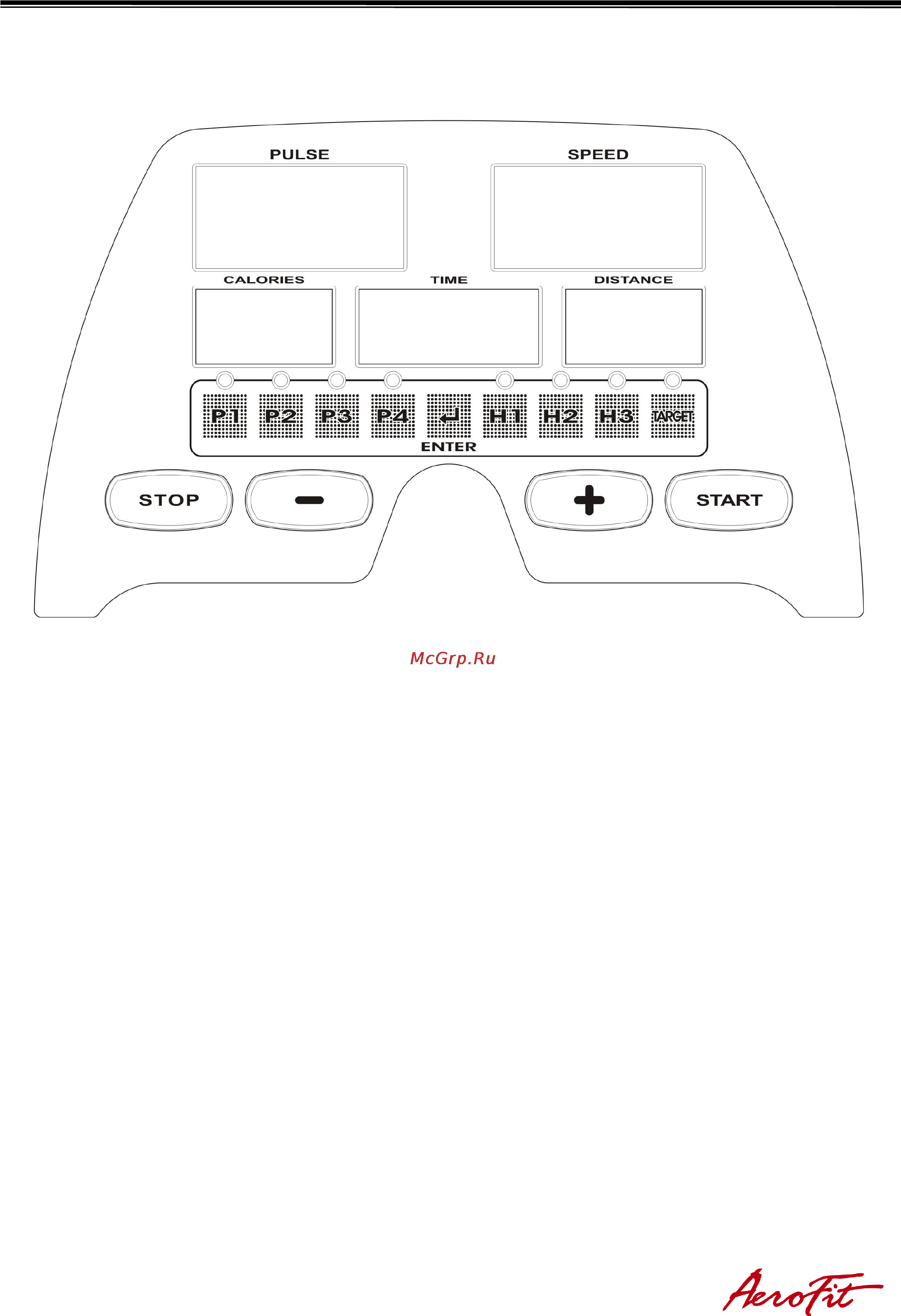 Aerofit WALKPAL [11/17] Инструкции по управлению компьютером