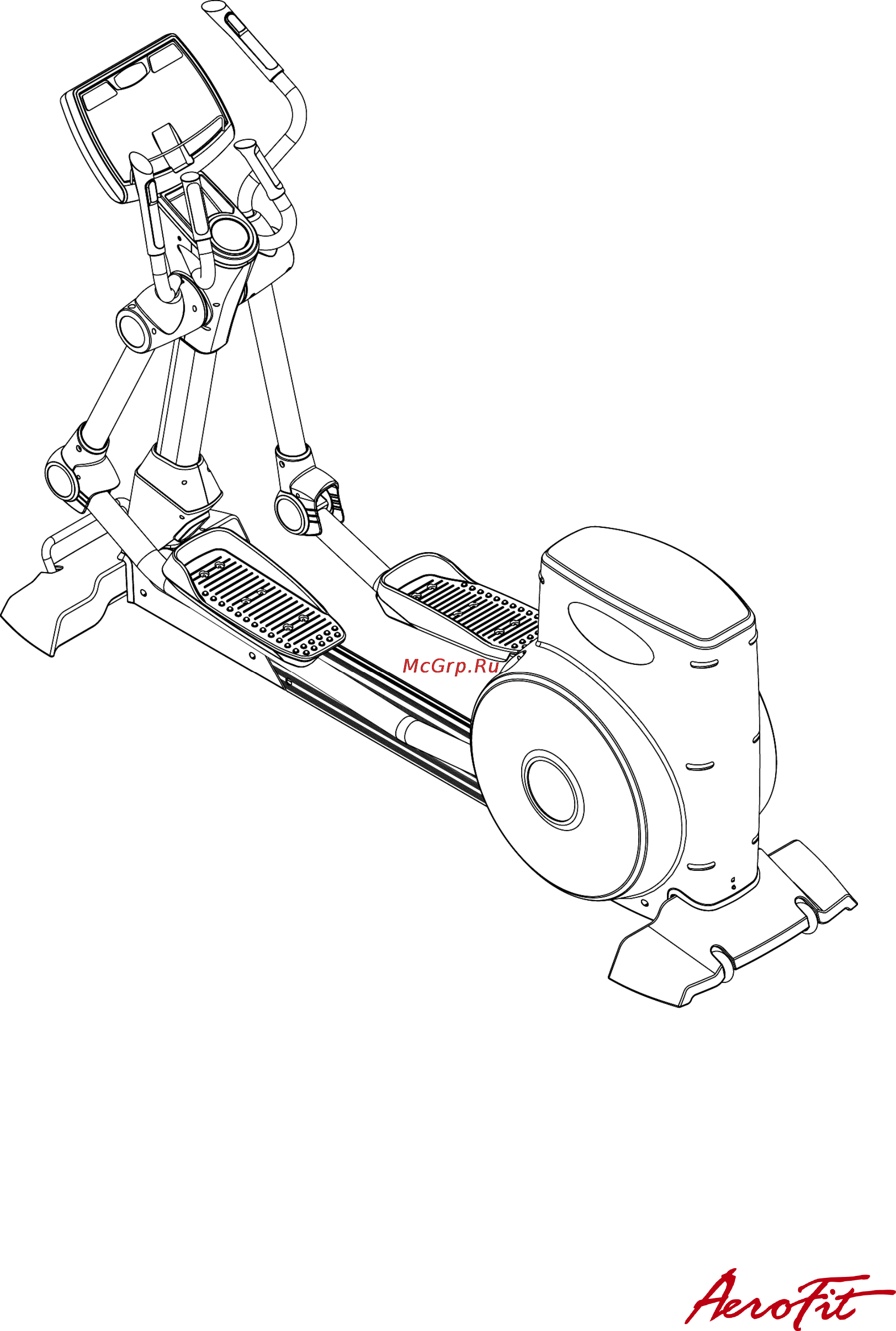 Aerofit 9900E Руководство по эксплуатации онлайн