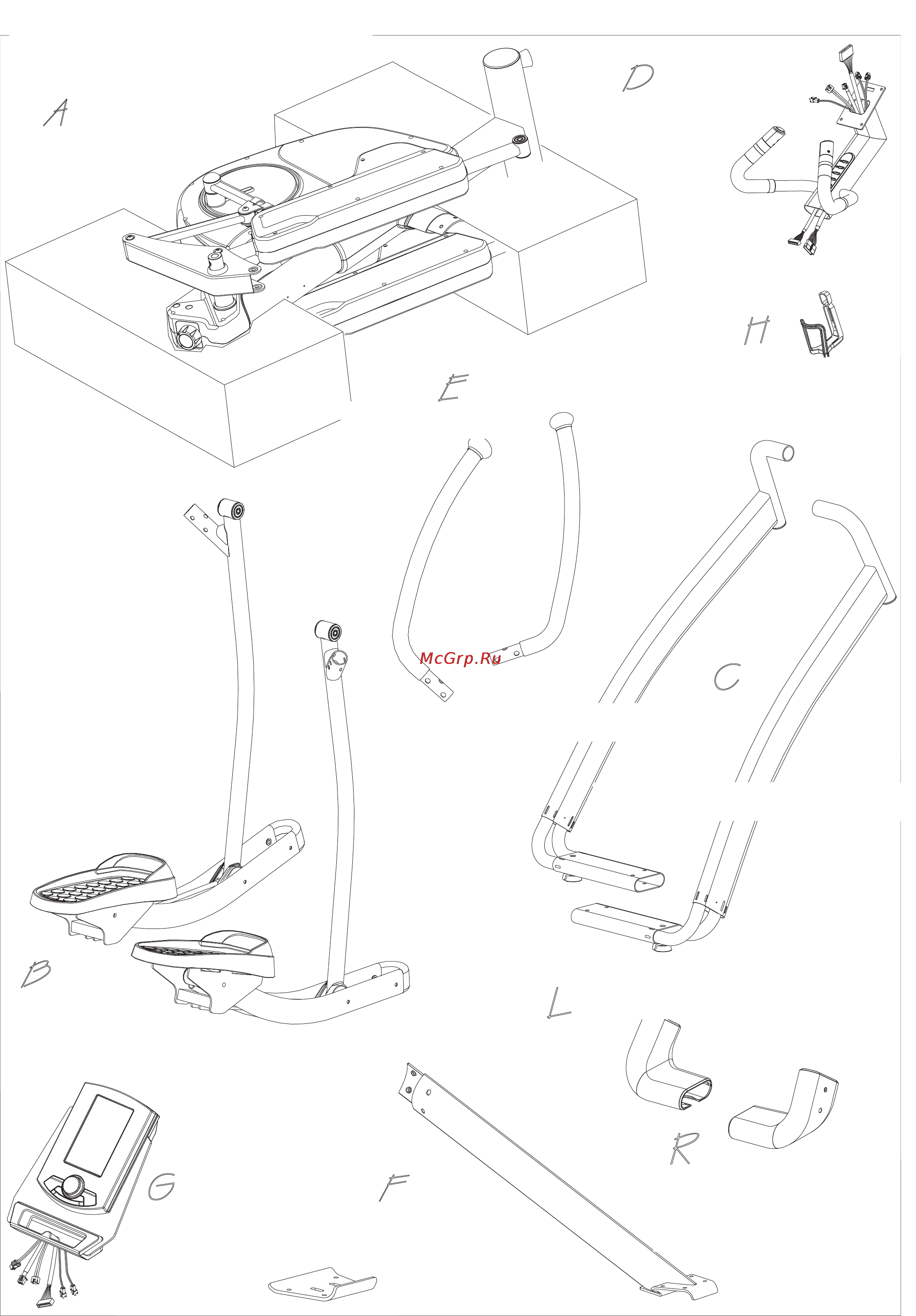 Aerofit E700 Руководство по эксплуатации онлайн [3/21] 123354