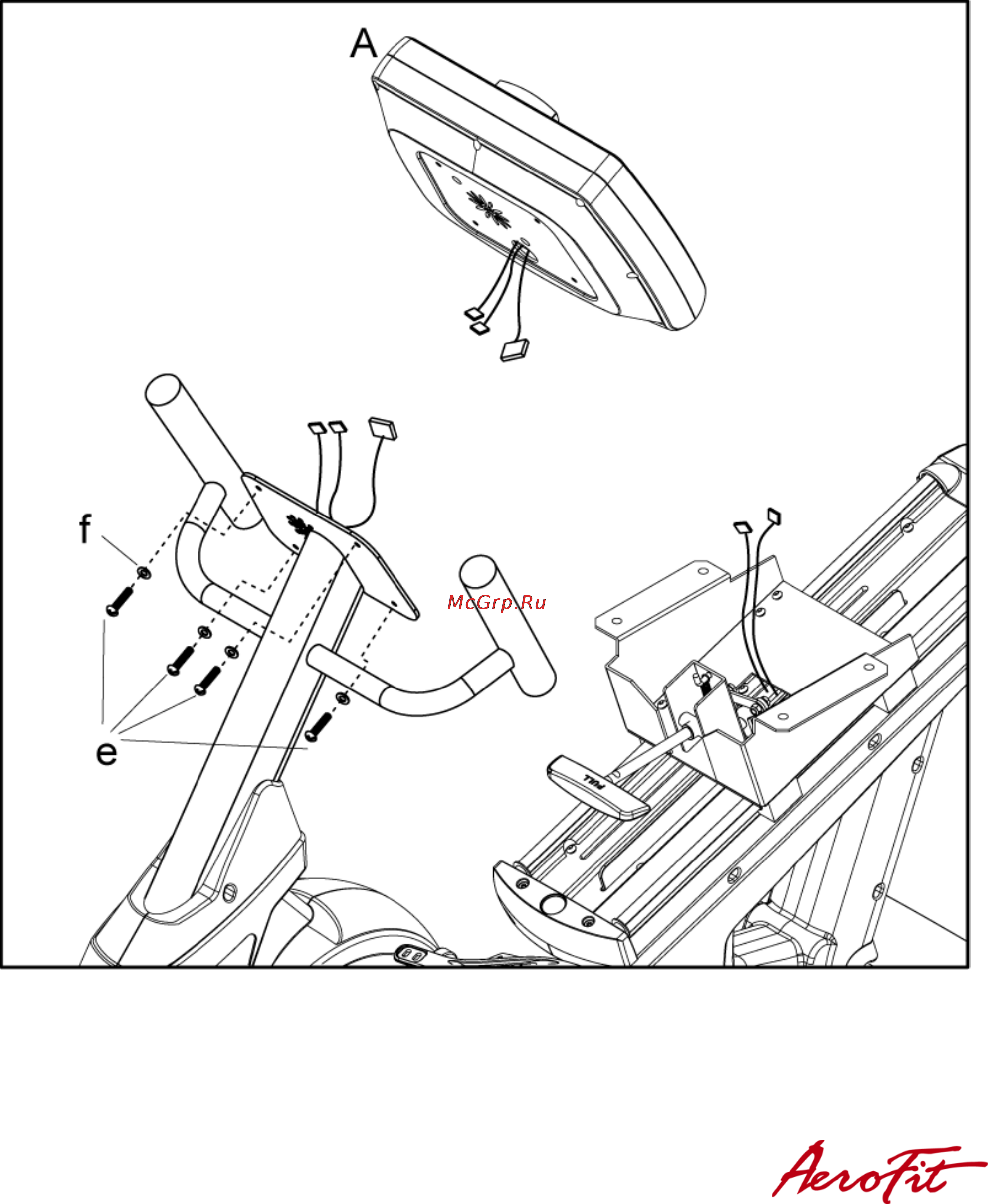 Aerofit 9500R 7LCD Руководство по эксплуатации онлайн [10/34] 123359