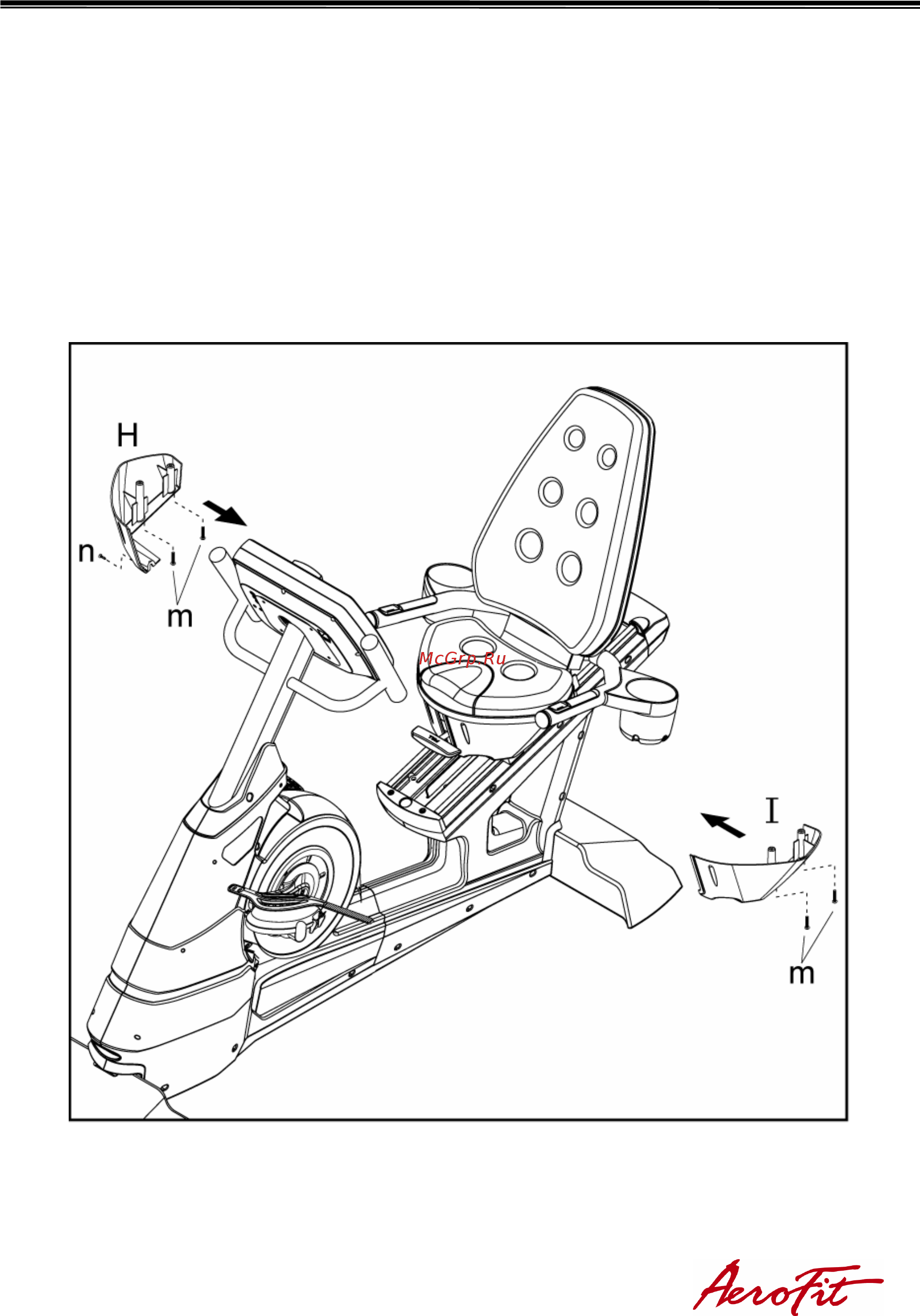Aerofit Велотренажер 9900R 10 LCD Руководство по эксплуатации онлайн [13/38] 297034