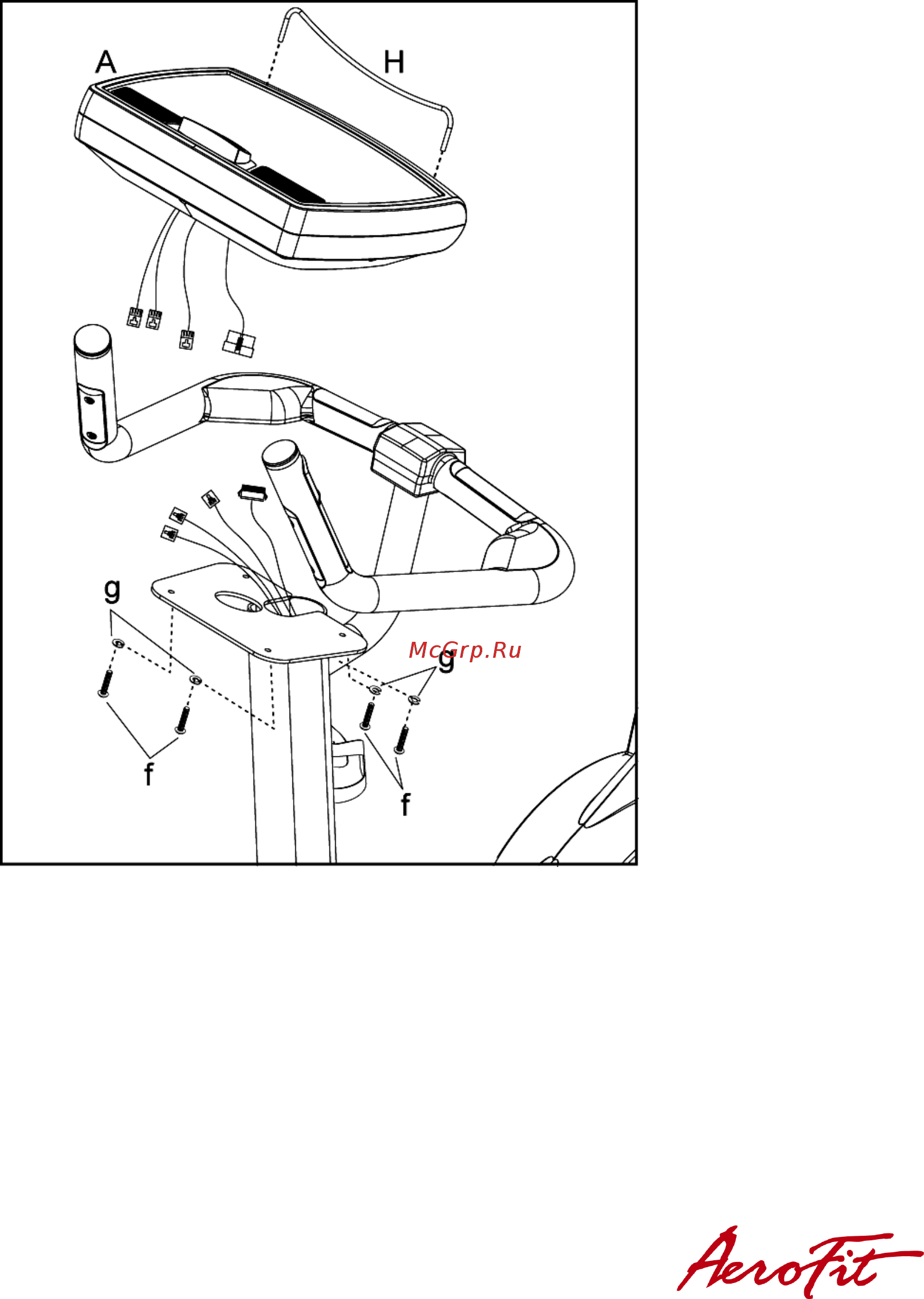 Aerofit 9900B 1175 Руководство по эксплуатации онлайн [11/28] 380160