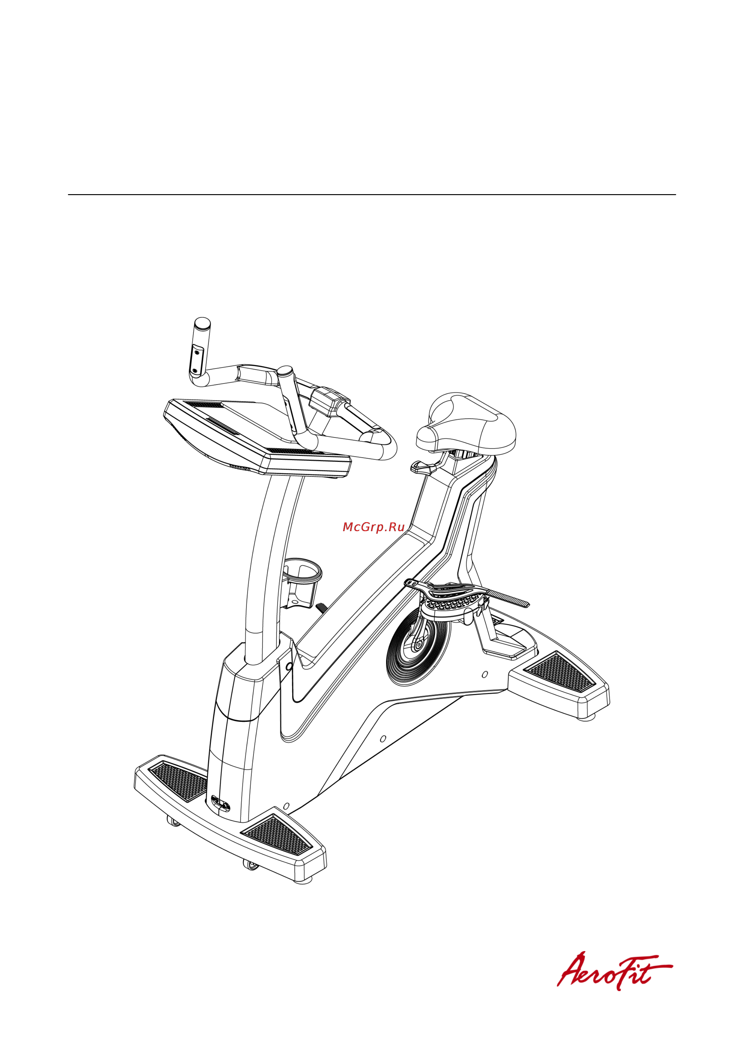 Aerofit X6-B LED Руководство по эксплуатации онлайн