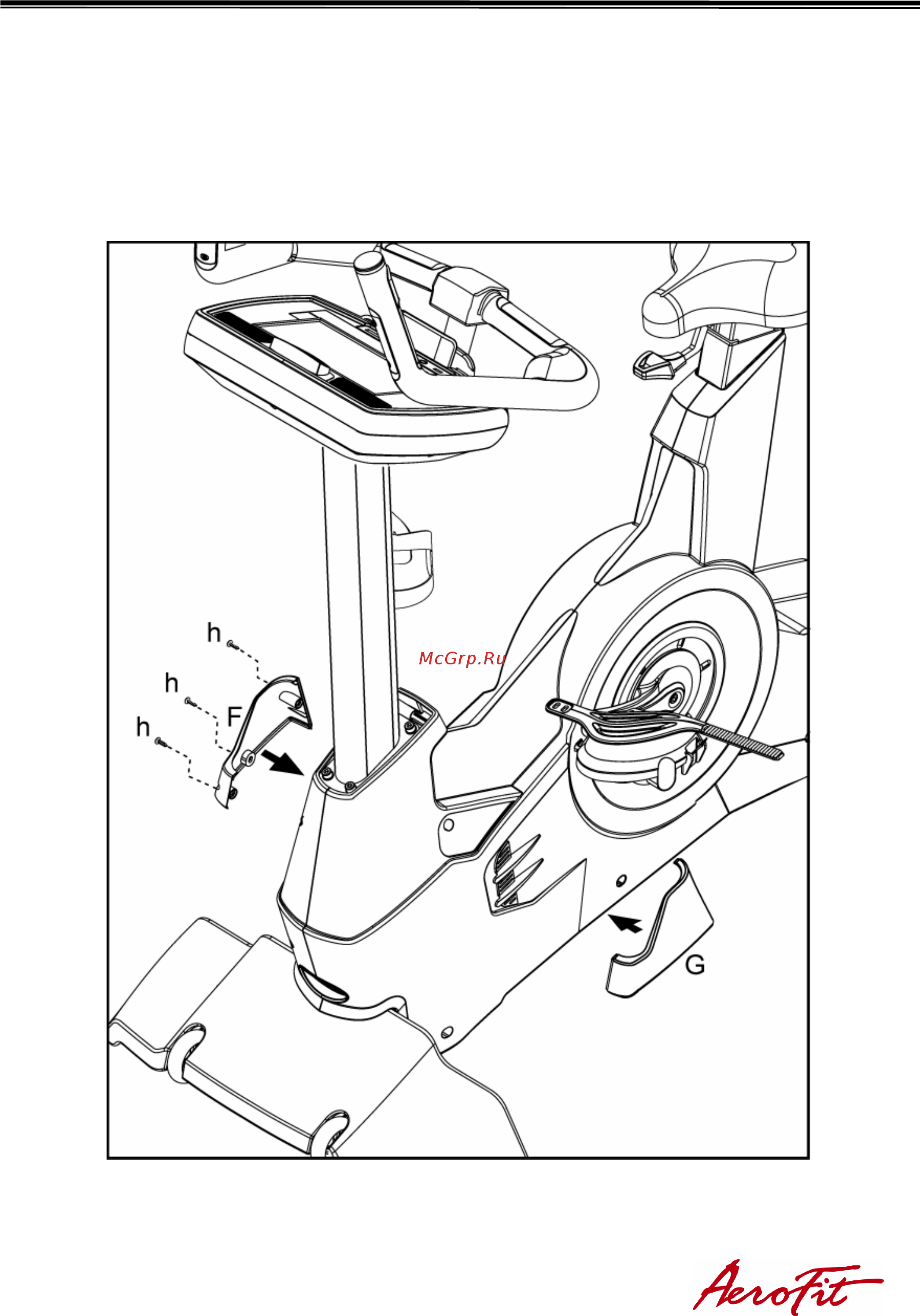 Aerofit Велотренажер 9900B 10 LCD Руководство по эксплуатации онлайн [13/38] 297012