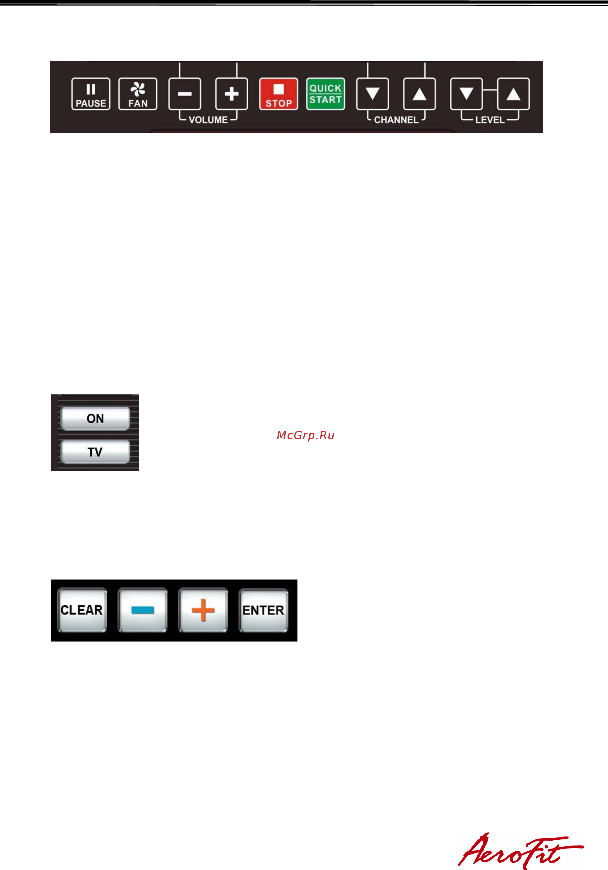 Aerofit Велотренажер 9900B 10 LCD [15/38] Iii функции кнопок действующая кнопка издает один звук