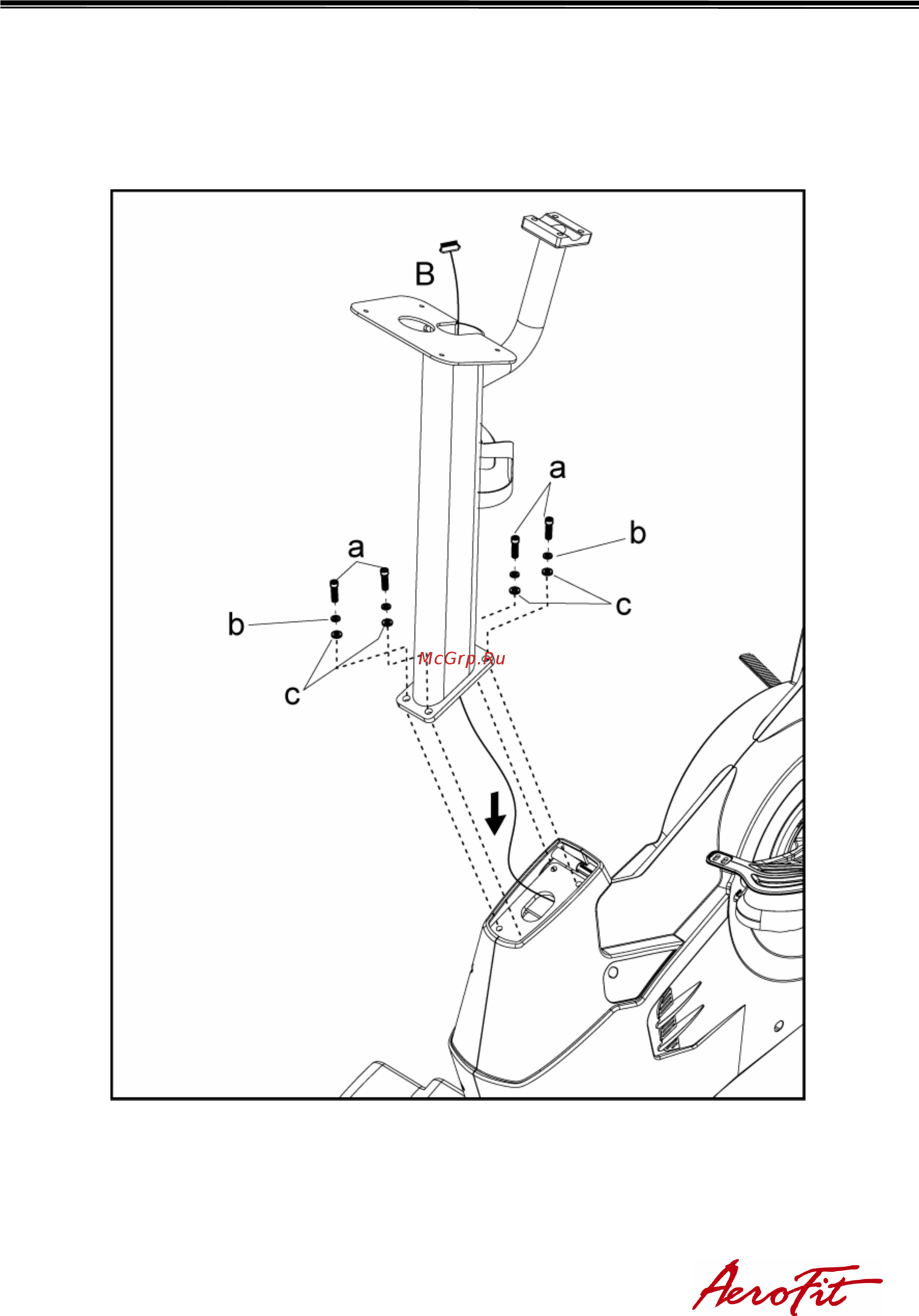 Aerofit Велотренажер 9900B 10 LCD Руководство по эксплуатации онлайн [9/38] 297012