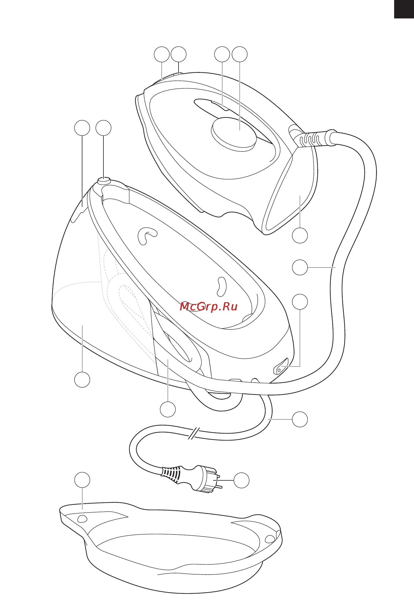 Philips GC 6621 Руководство пользователя онлайн [3/92] 123397