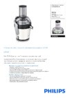 Philips HR 1869/80 Брошюра