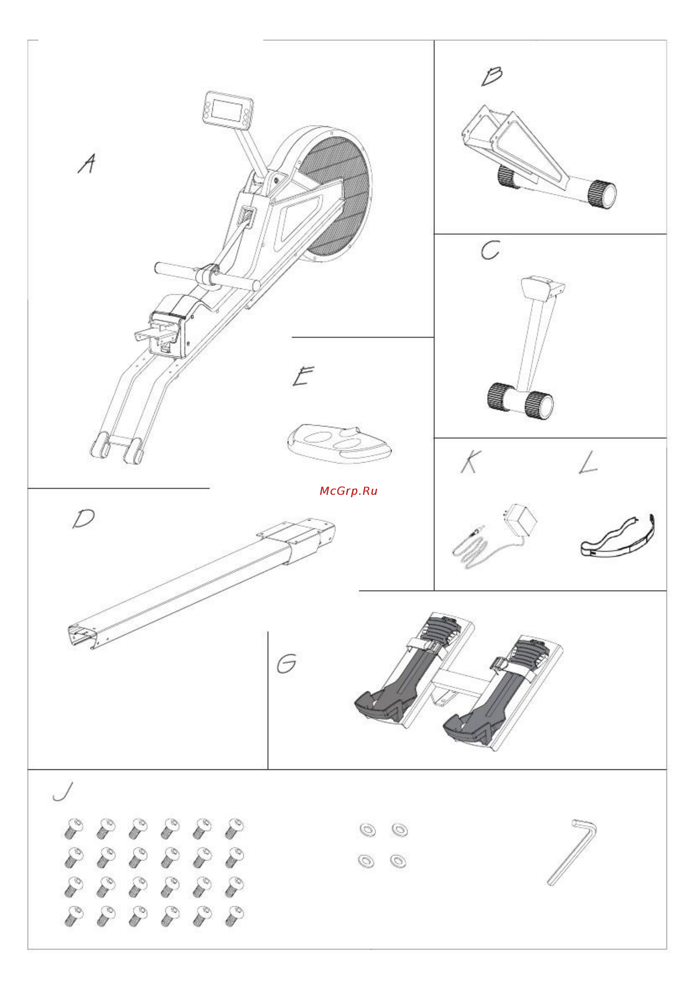 Aerofit R700 Руководство по эксплуатации онлайн [3/17] 123494