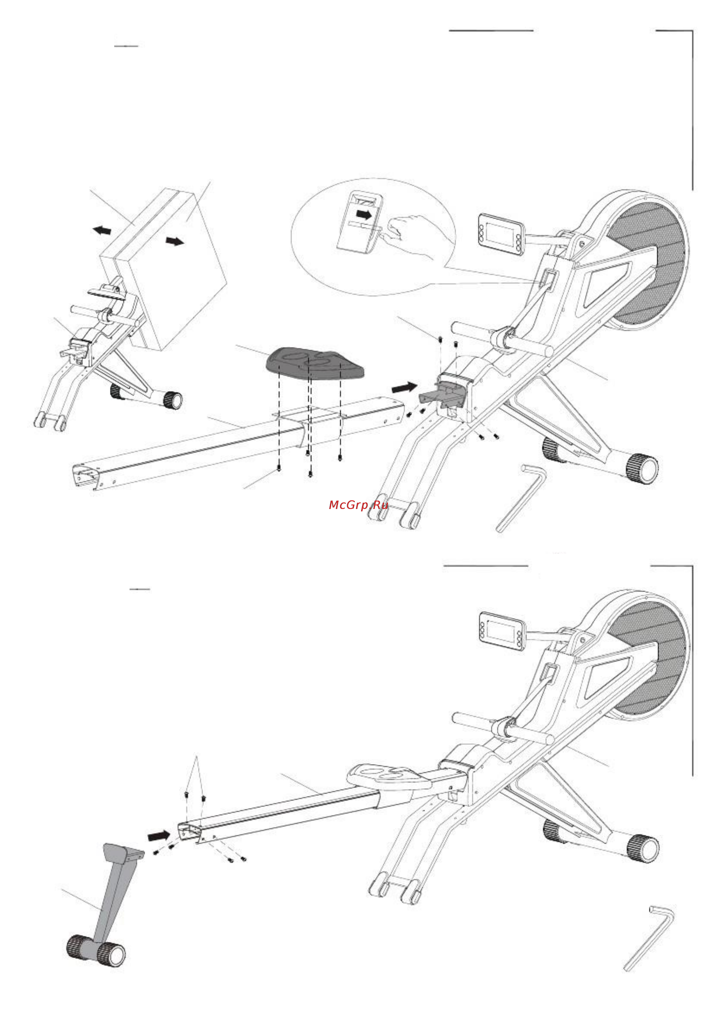Aerofit R700 [5/17] Пенопласт 4 пенопласт 3