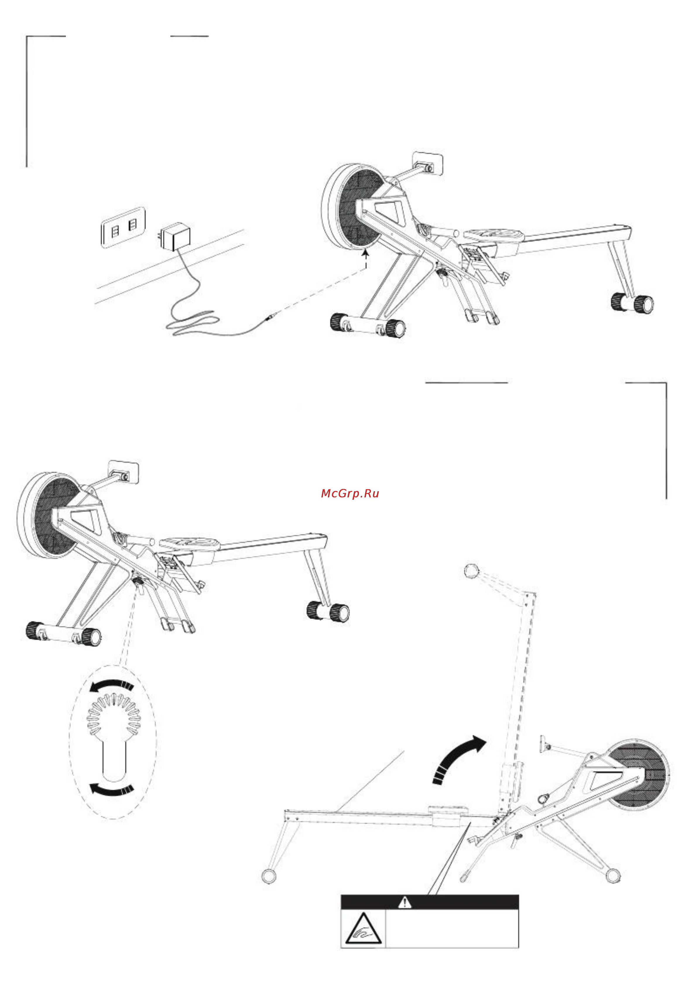 Aerofit R700 [7/17] Как правильно сложить тренажер