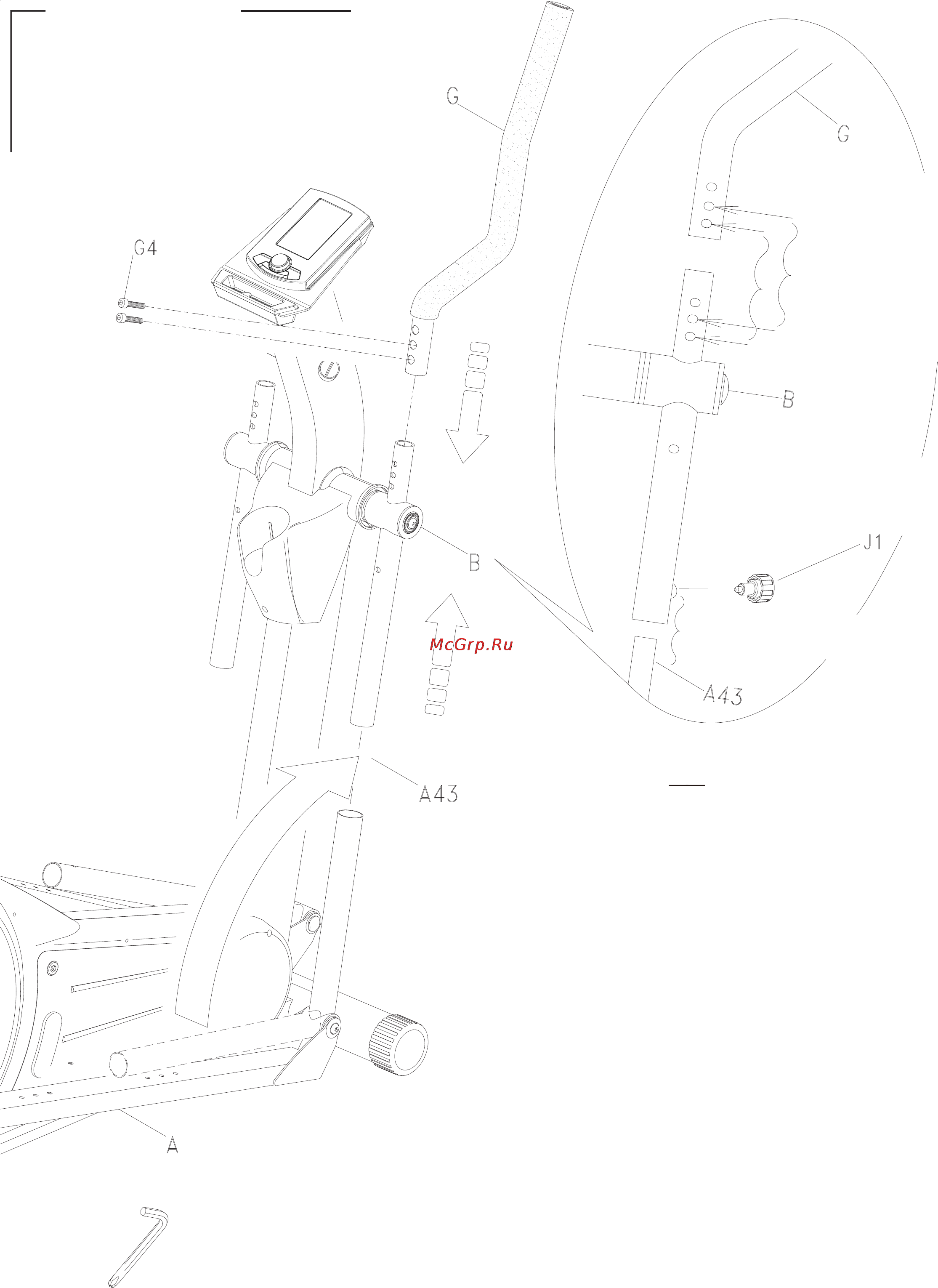 Aerofit E7000P [5/17] Рисунок 5