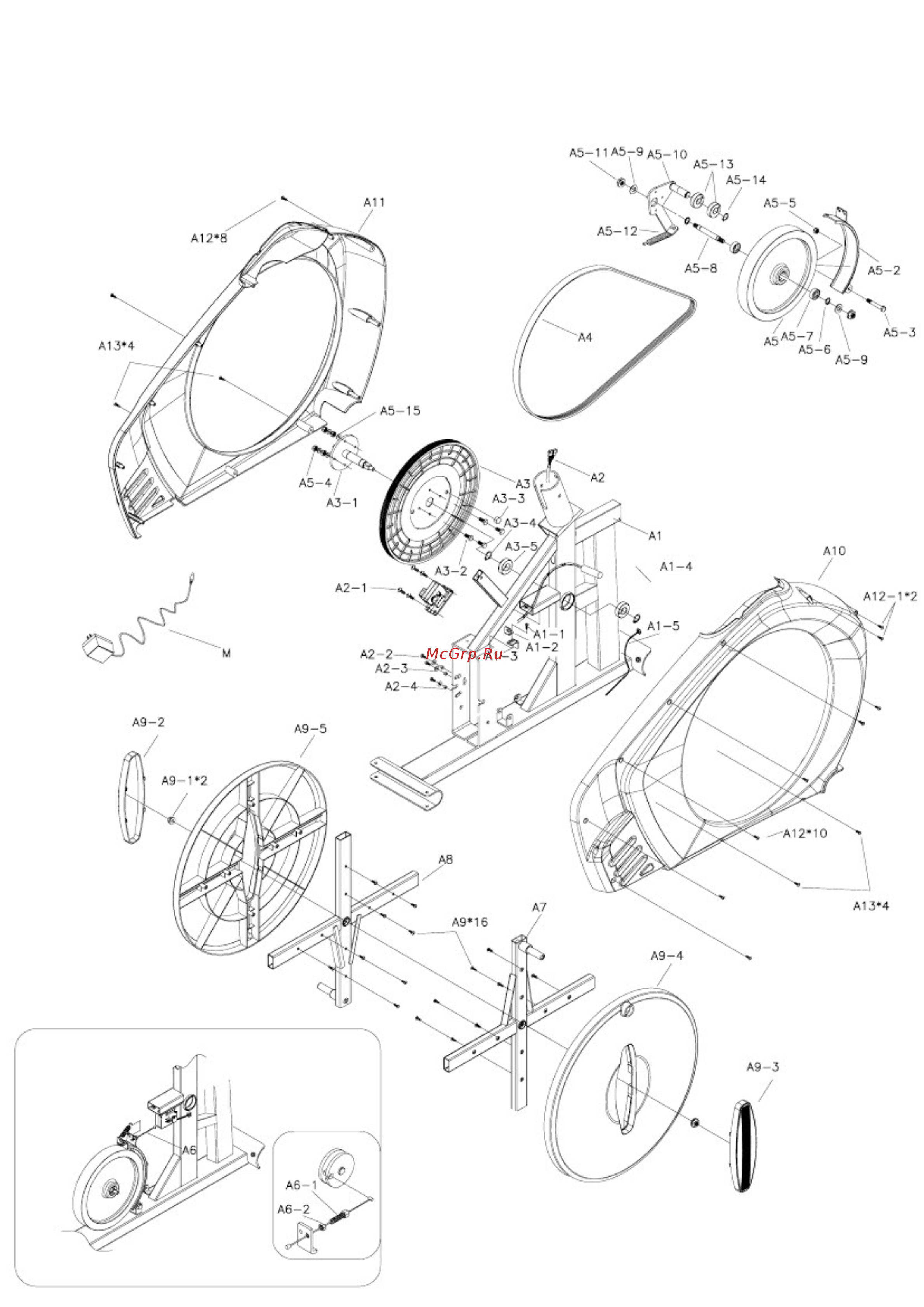 Aerofit E5000 Руководство по эксплуатации онлайн [10/20] 123514