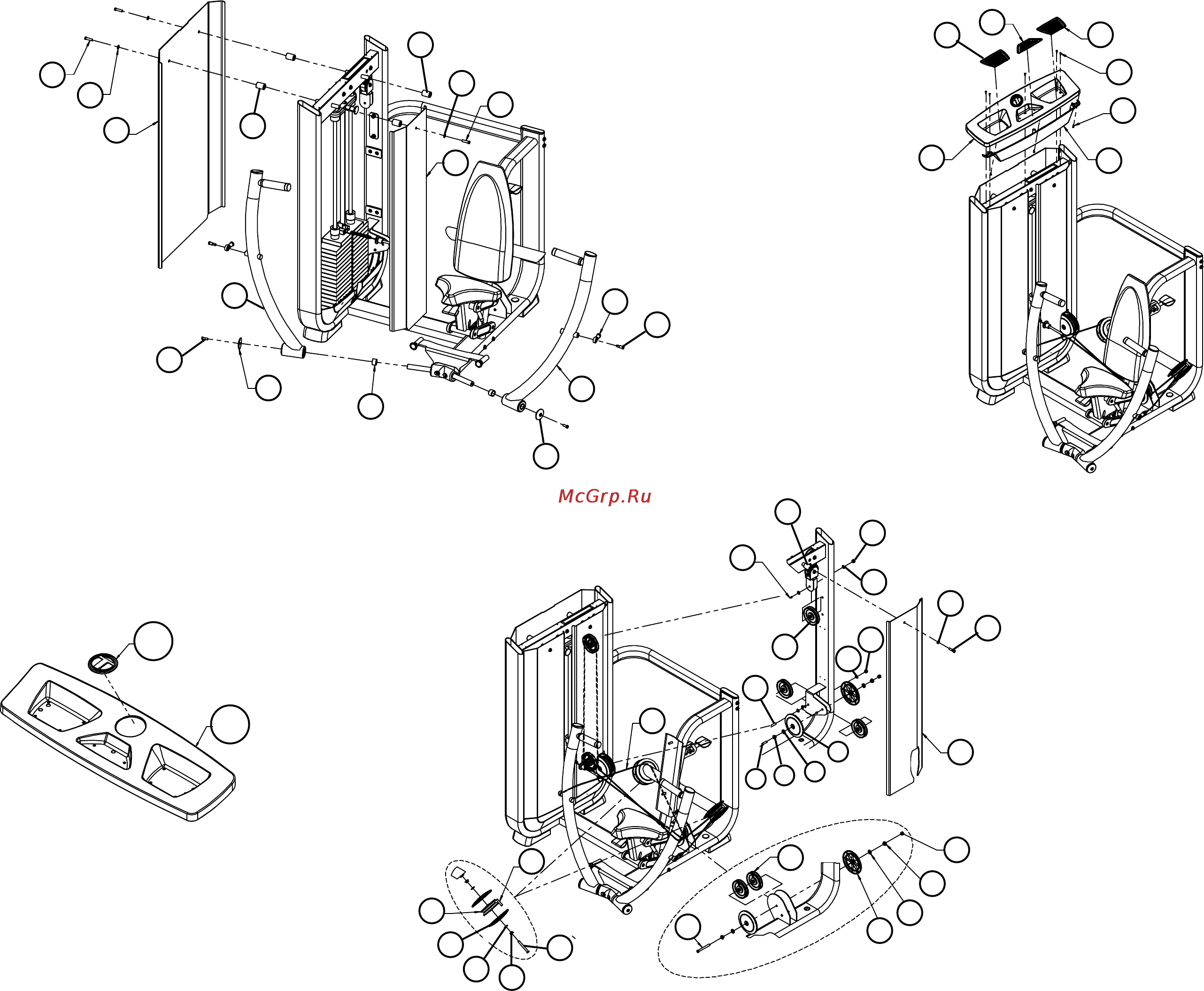 Inotec NL2 [7/9] 54 p n 5294601 assy tower cap