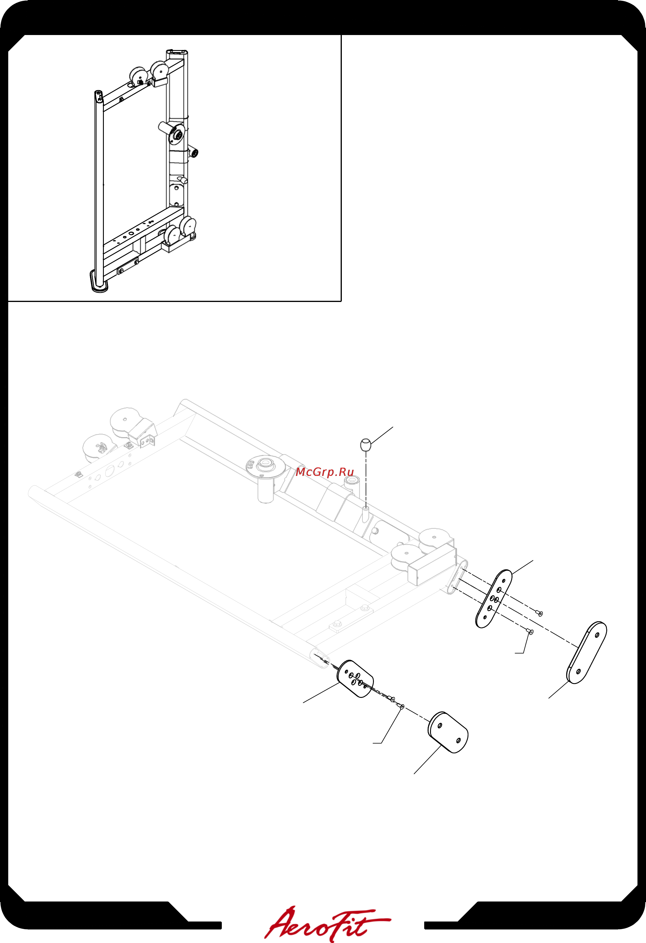 Aerofit MLC-400 [12/22] Mlc400 assembly instructions